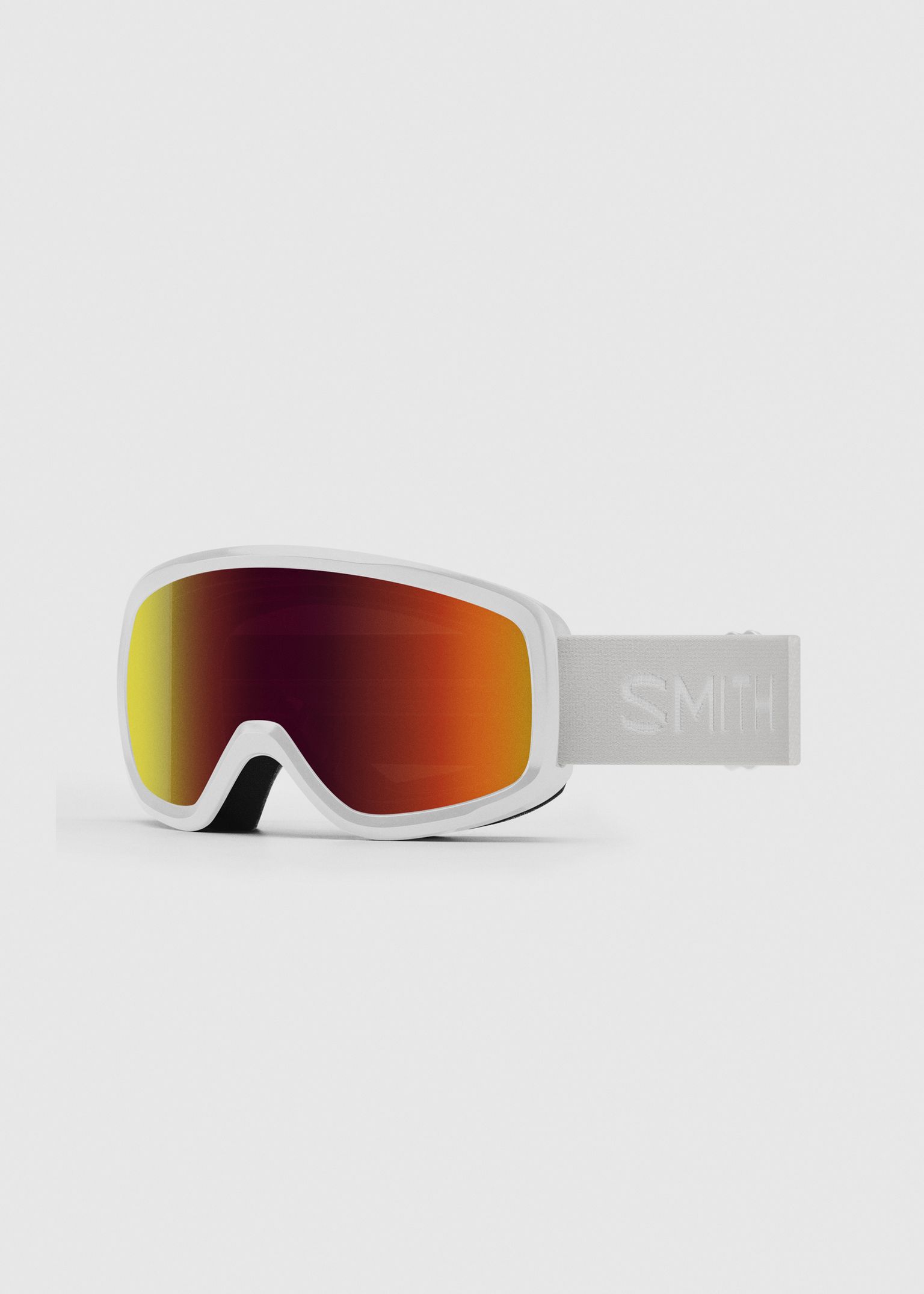Snowday White / Red Sol-X Mirror Goggles image