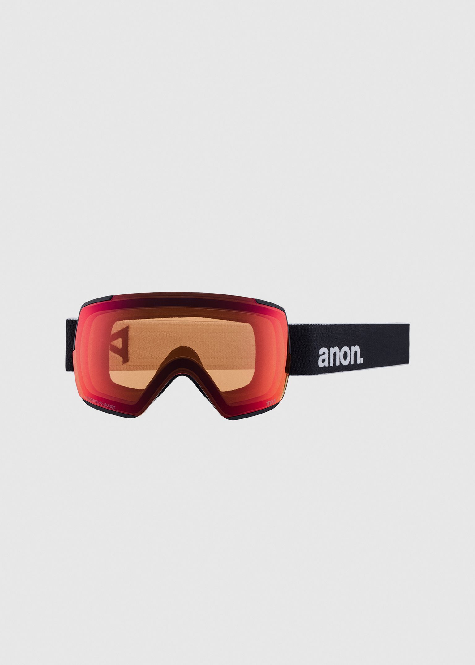 M5S Black / Perceive Sunny Red + Perceive Cloudy Burst Goggles image