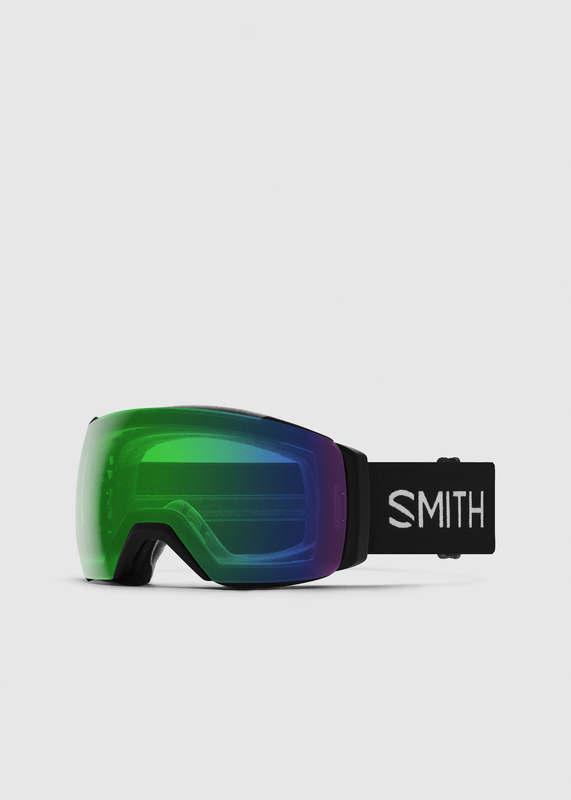 Smith I/O MAG XL Black / ChromaPop Sun Green Mirror Goggles