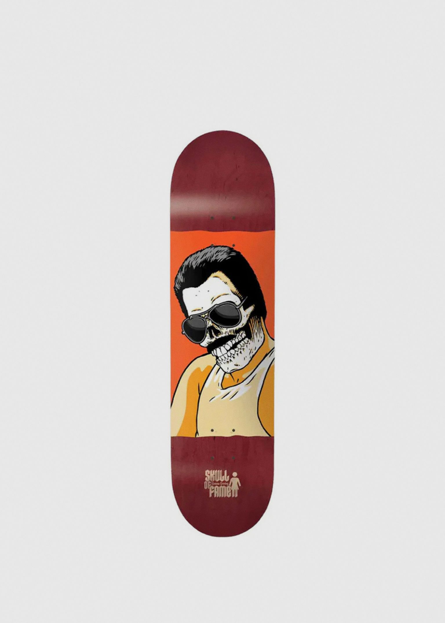 Geering Skull Of Fame 8' Skateboard Deck image