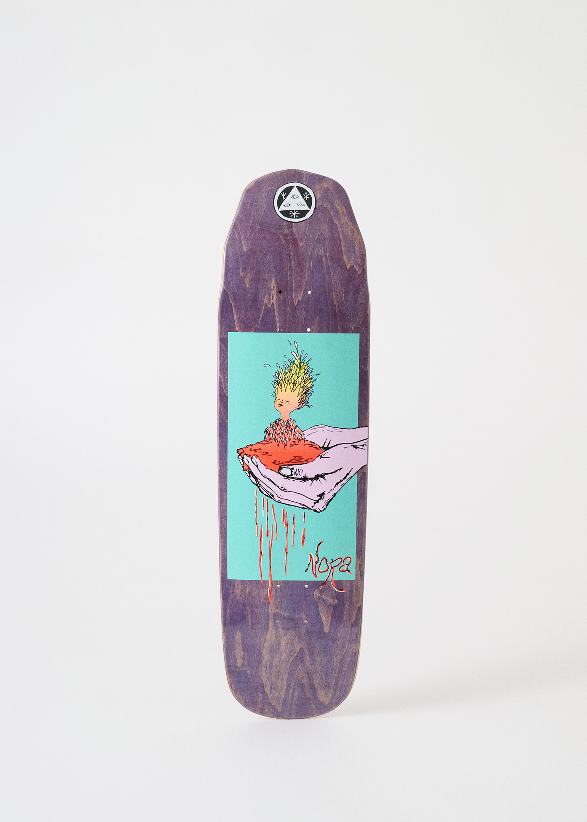 Welcome Skateboards Soil Nora Vasconcellos on Wicked Princess 8.27