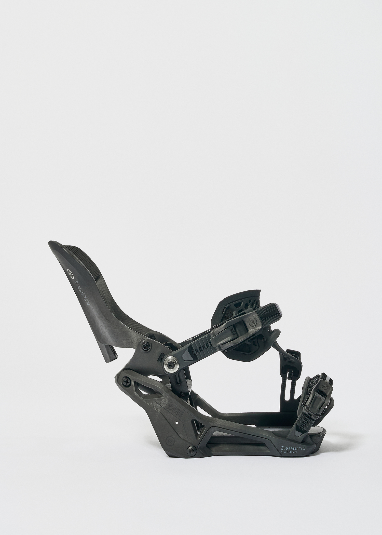 希少サイズ　NIDECKER Supermatic Carbon M Nidecker Supermatic Carbon Snowboard Bindings