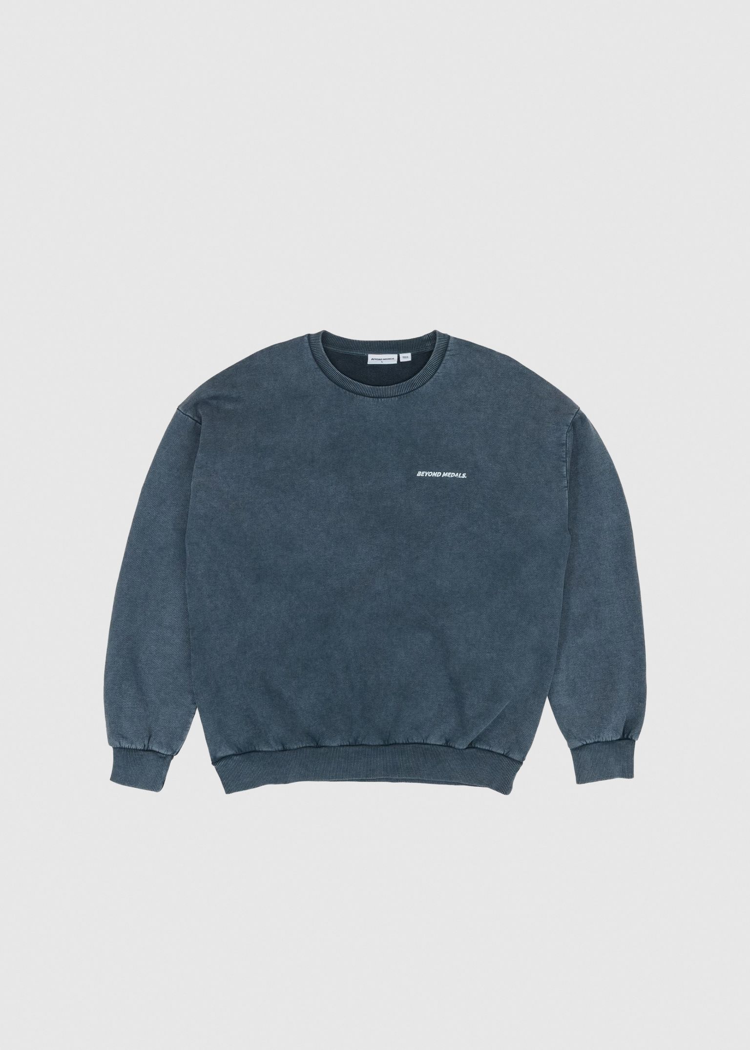 Distressed Logo Crewneck image
