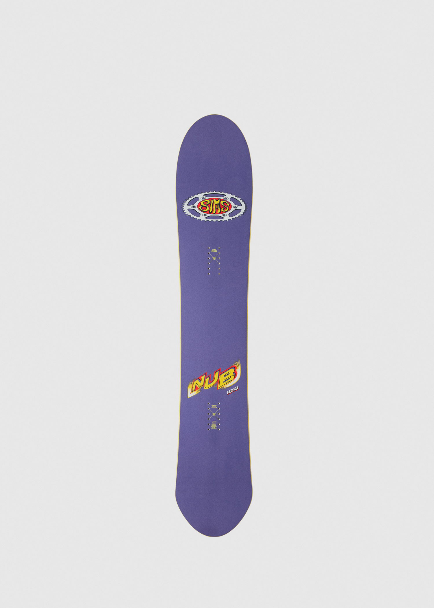 国内正規店　2022Sims NUBスノーボード 148.5 パープル Sims Nub Snowboard
