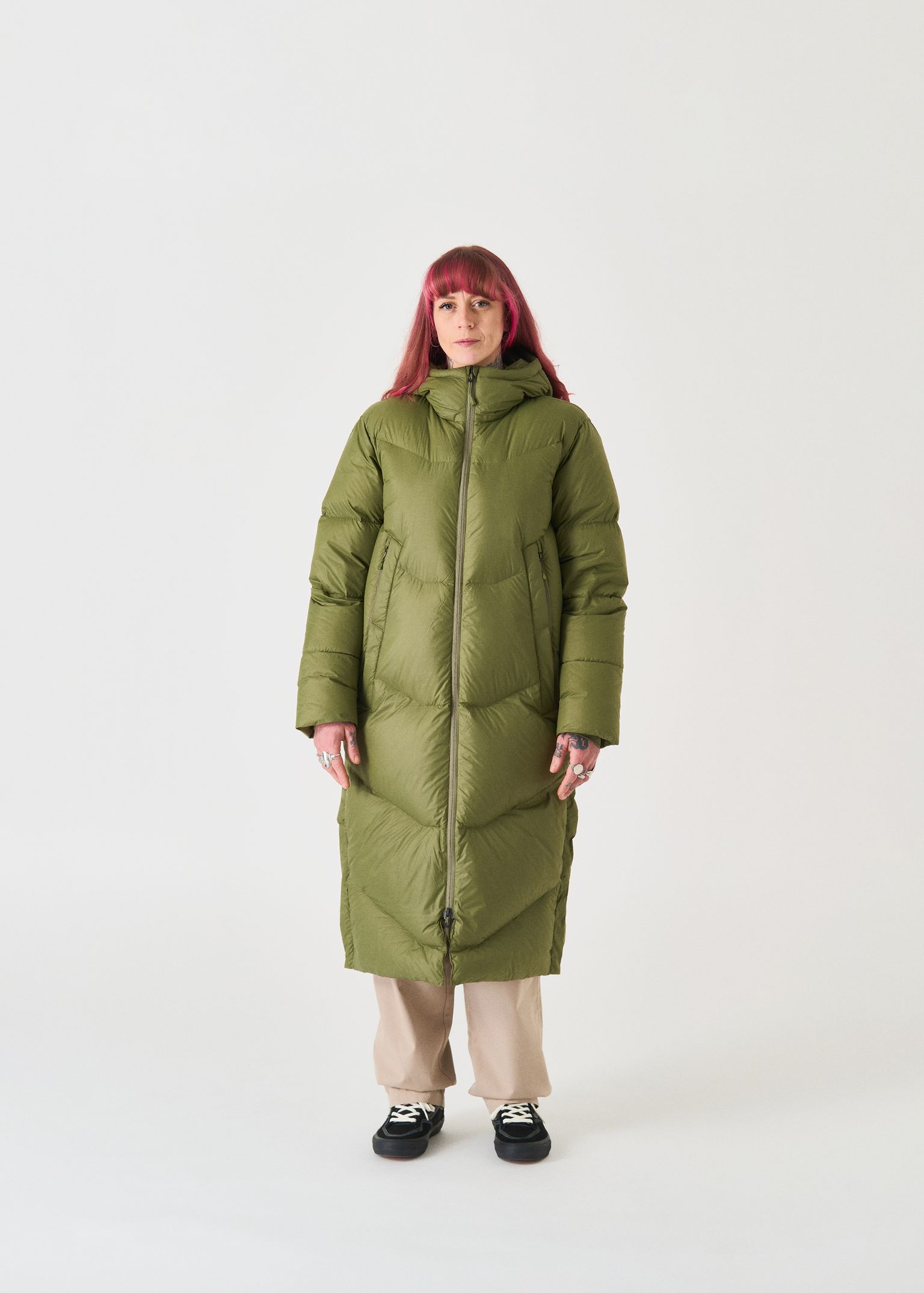 Long Down Parka Jacket image