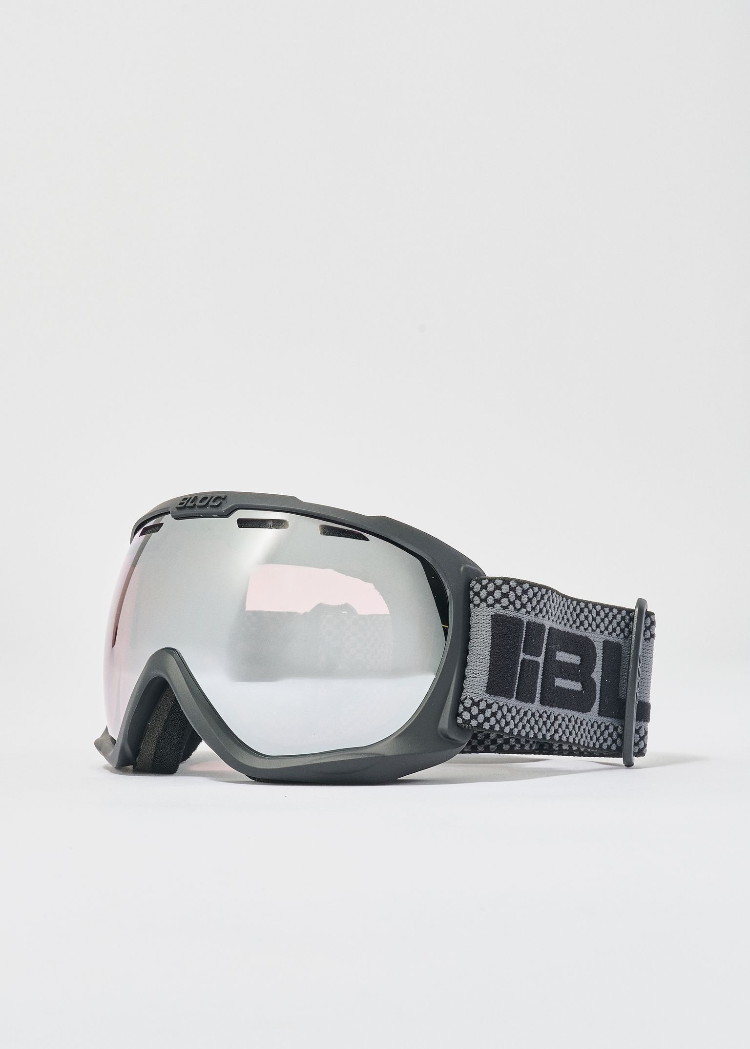 Boa Recycle Matte Black / Light Purple Mirror Silver Goggles image