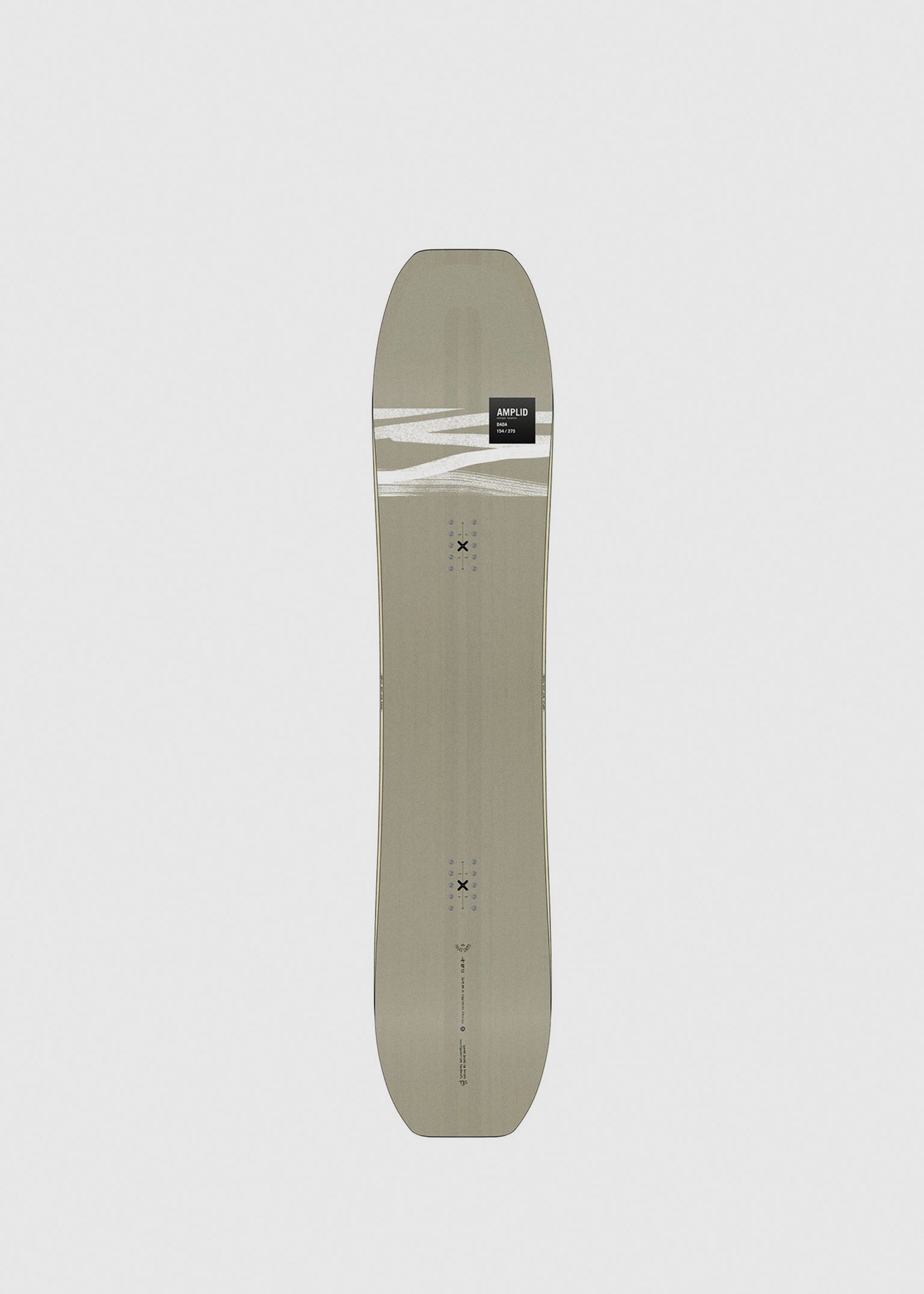 amplid dada 154 スノーボード 板 Amplid Dada Snowboard