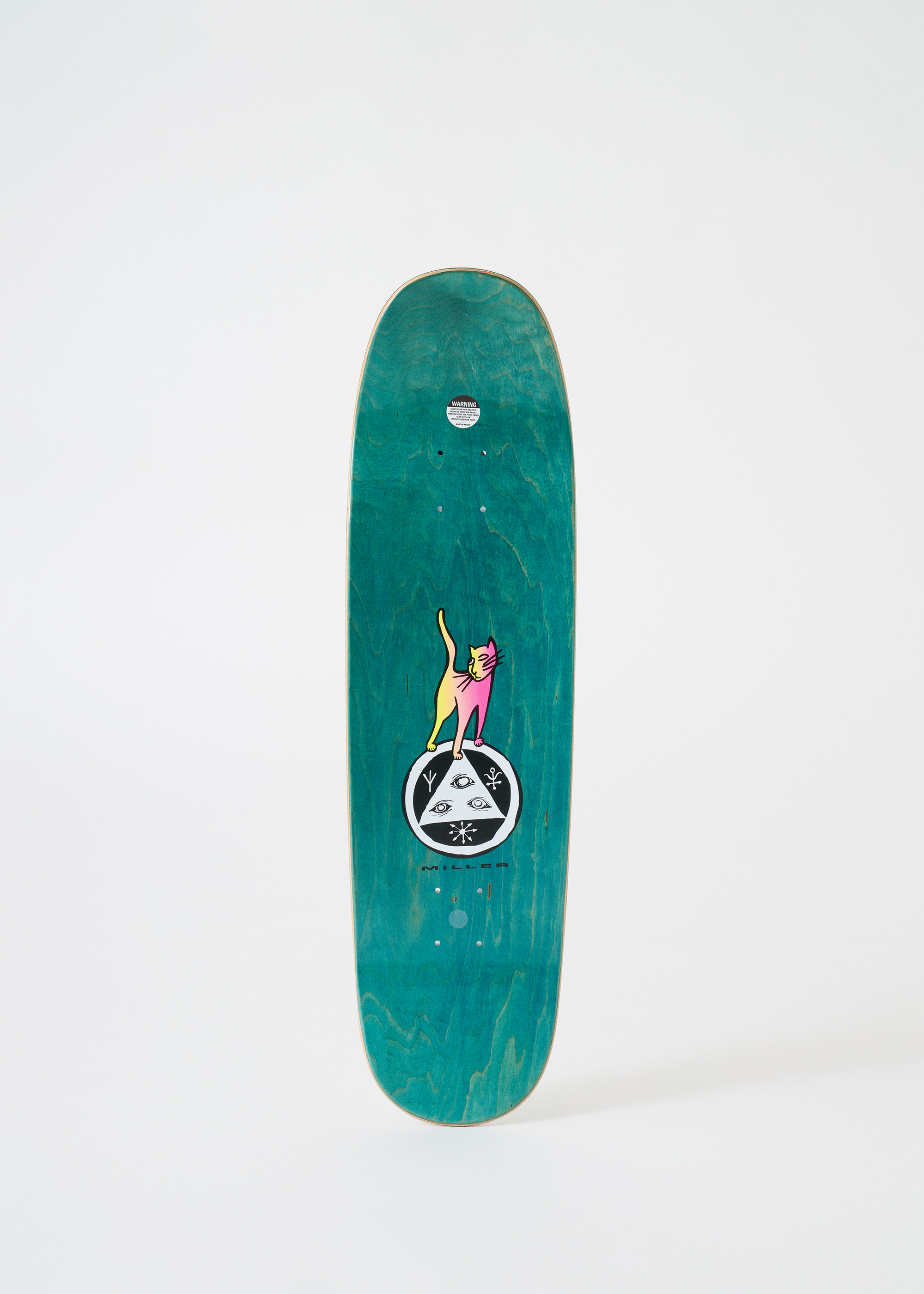 Welcome Skateboards Left Eye Chris Miller on Catblood 2.0 8.75