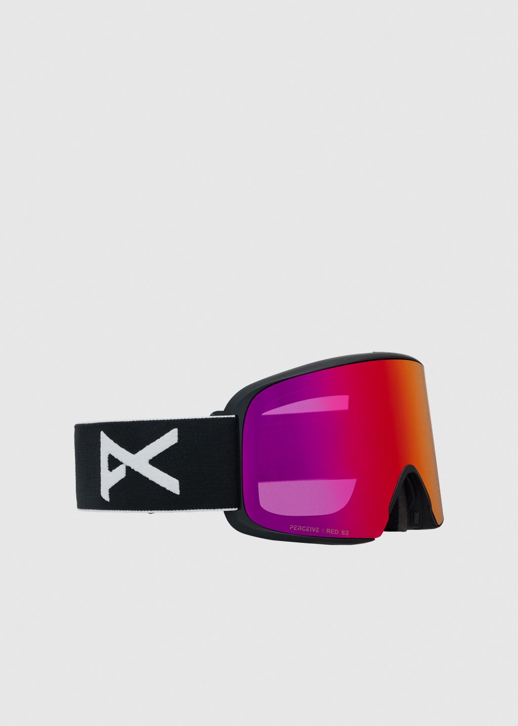 Anon M6 Black / Perceive Sunny Red Goggles
