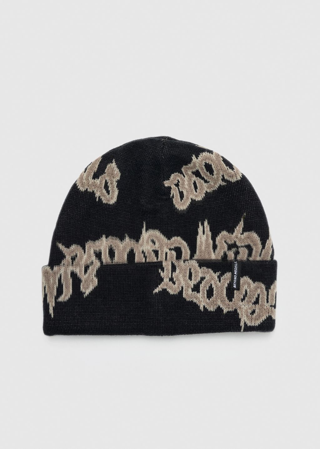 帽子 Cross Studded Snakeskin Beanie Beyond Medals 90's Spike Beanie