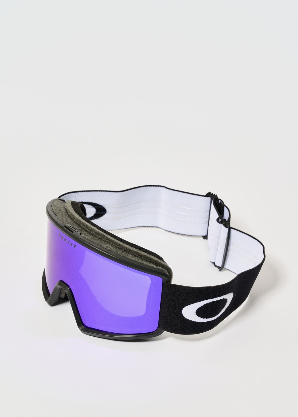 Oakley Target Line M Matte White / Fire Iridium Goggles