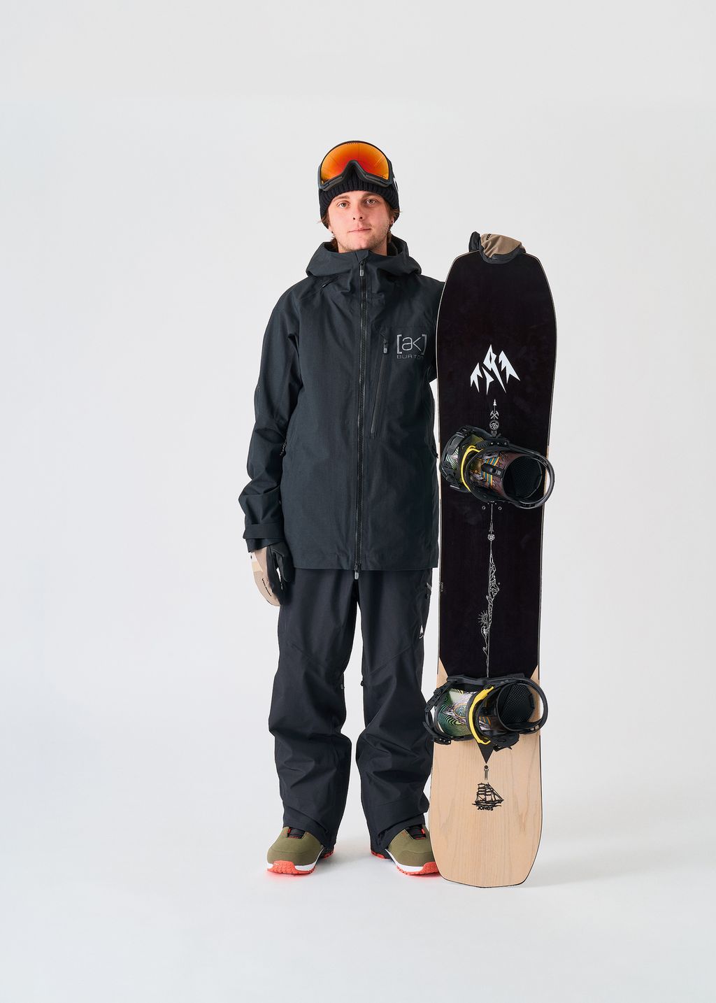 スノーボード Burton [ak] Cyclic Jacket M True Black Burton Men's [ak] Cyclic Gore-Tex Jacket True Black 2026 – The