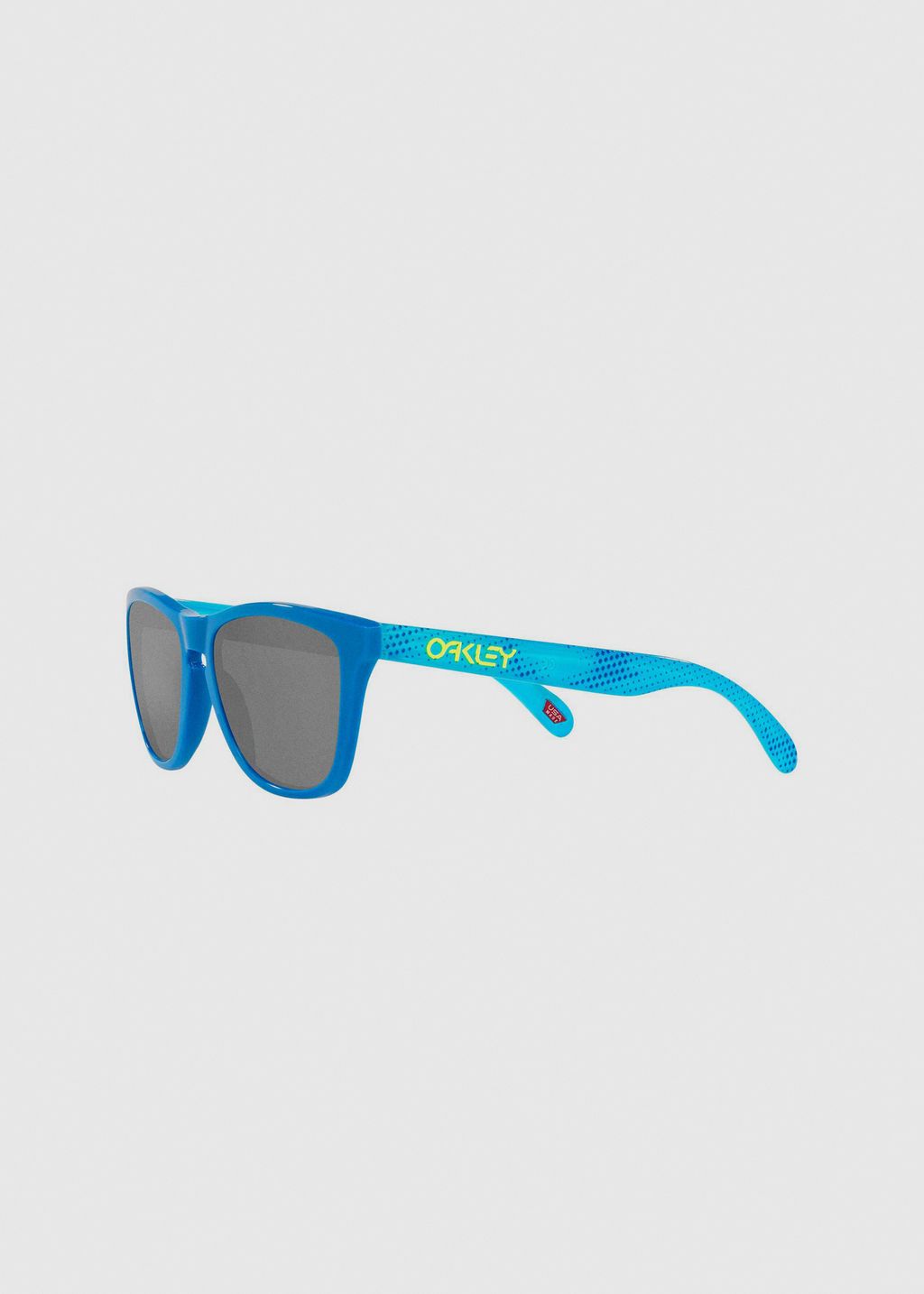 OAKLEY FROGSKINS PRIZM SAPPHIRE アジアンフィット Oakley Frogskins Hi Res Polished Sapphire / Prizm Black Sunglasses