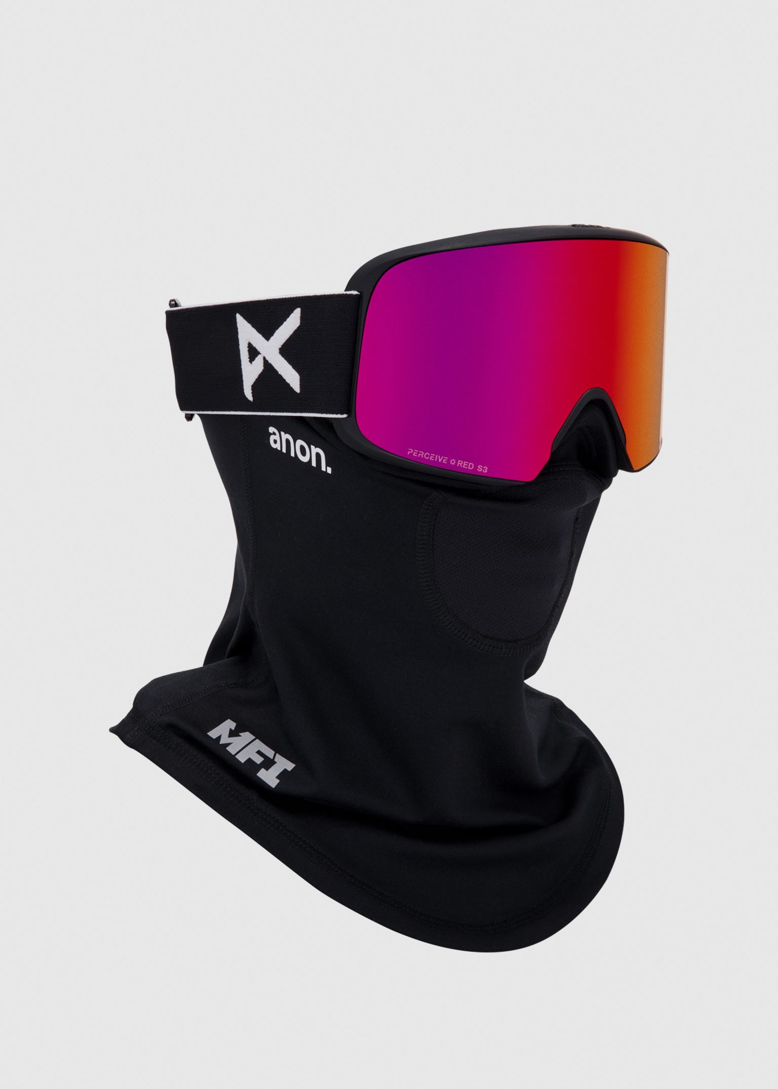 M6 Black / Perceive Sunny Red Goggles image