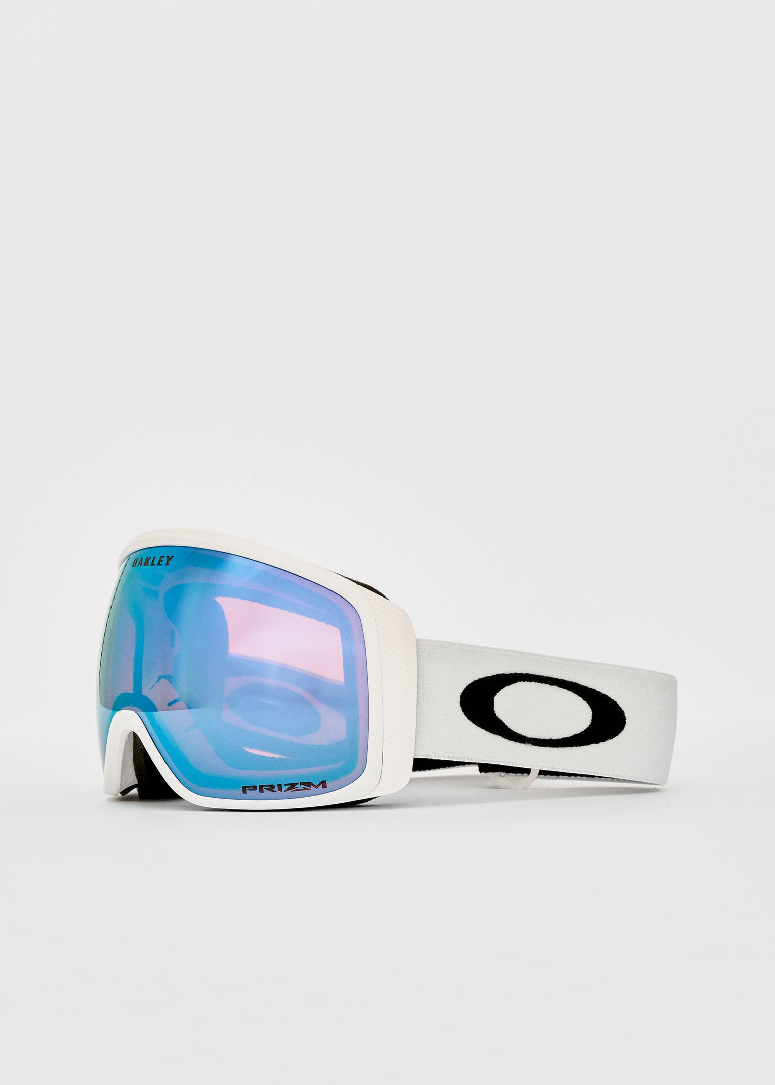 Flight Tracker M Matte White / Prizm Sapphire Iridium Goggles image