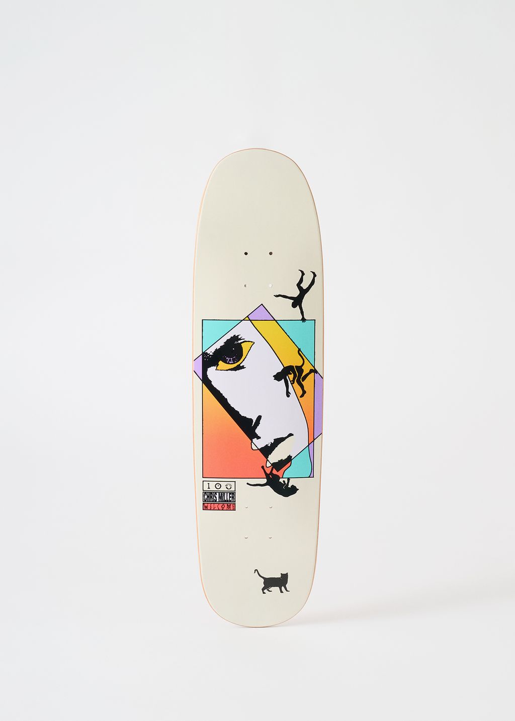 Welcome Skateboards Faces Chris Miller on Catblood 2.0 8.75