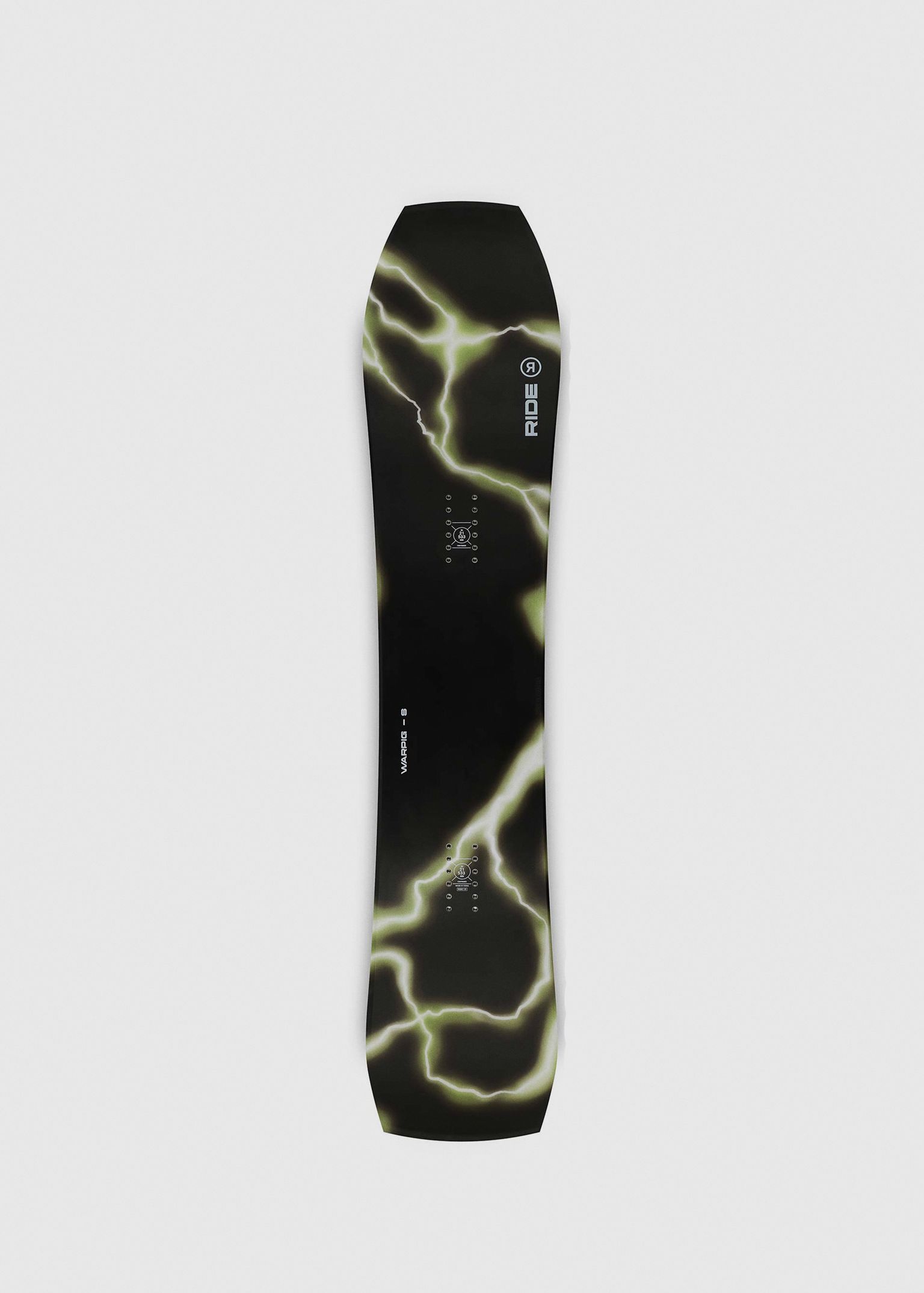 RIDE warpig 155cm 23,24モデル Ride Warpig Snowboard 2024