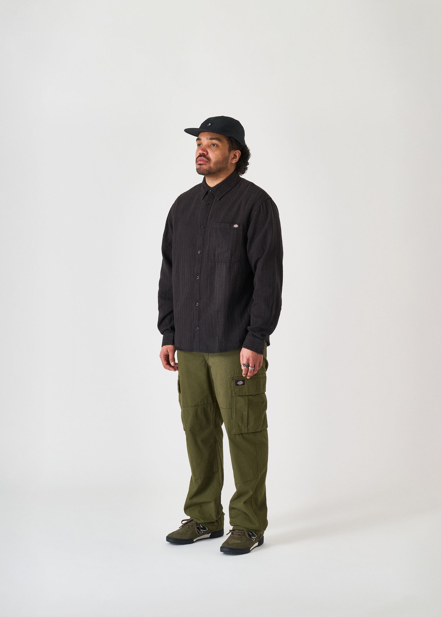 Service Stripe Long Sleeved Shirt image