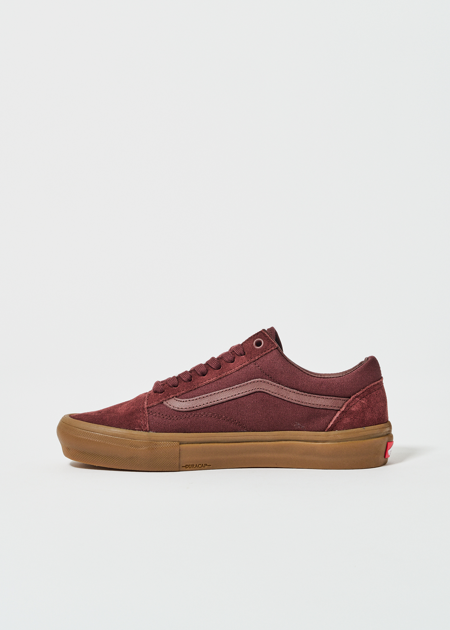 Gum Sole Old School Maroon Vans Old Skool Shoes