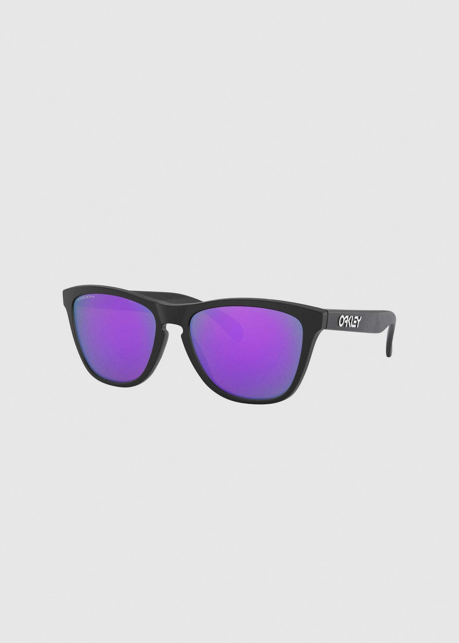 Frogskins Matte Black / Prizm Violet Sunglasses image