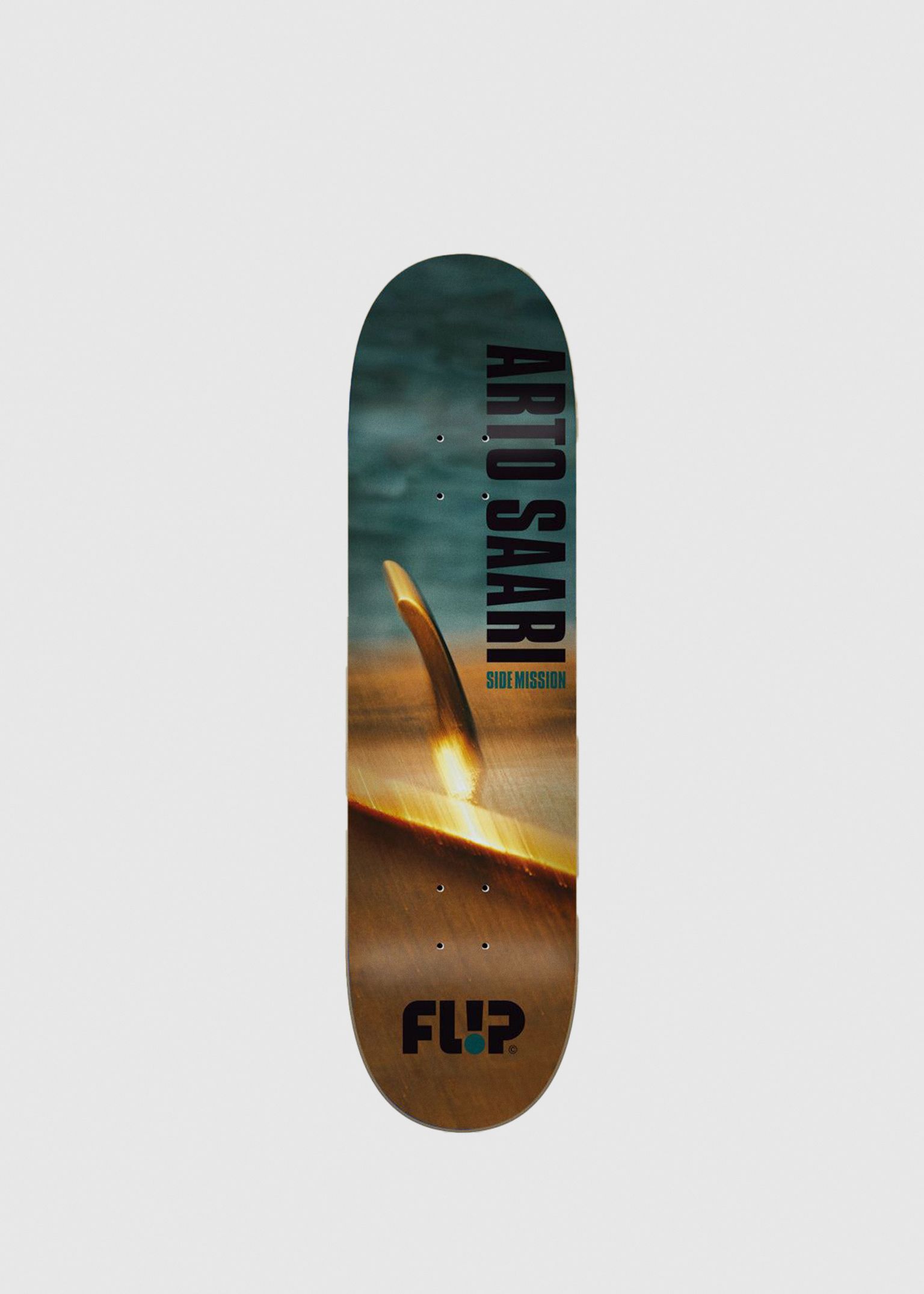 Saari Side Mission Fin 8.0" Skateboard Deck image