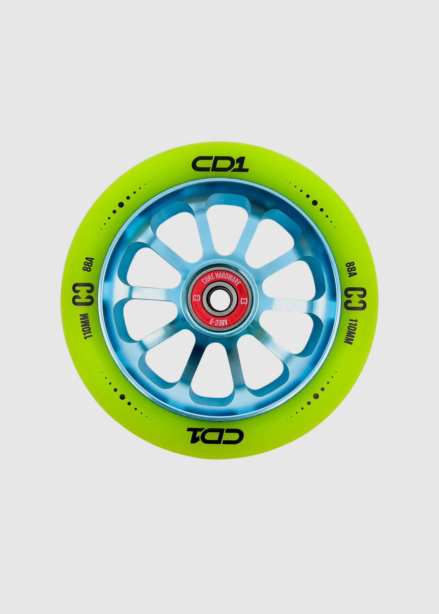CD1 Spoked Stunt Scooter Wheel 110mm image