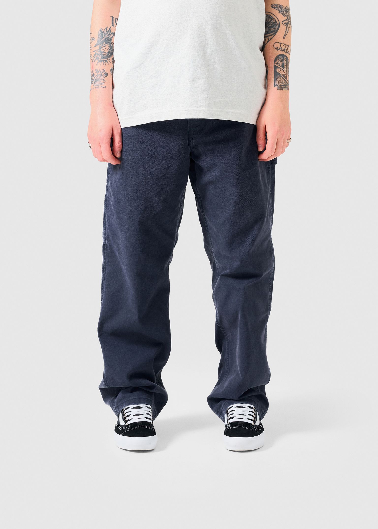 Drill Chore Carpenter Vintage Wash Pants image