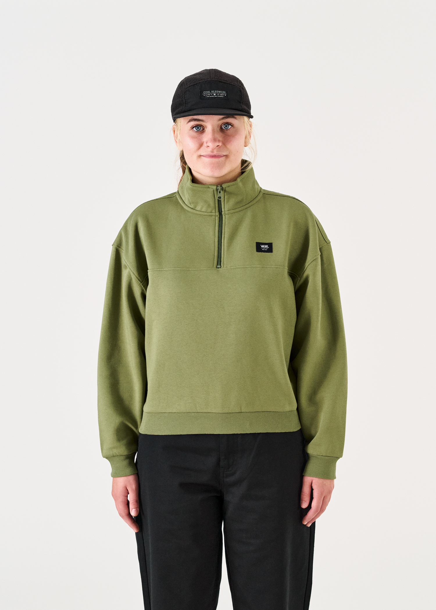 Leighton Mock Neck Fleece