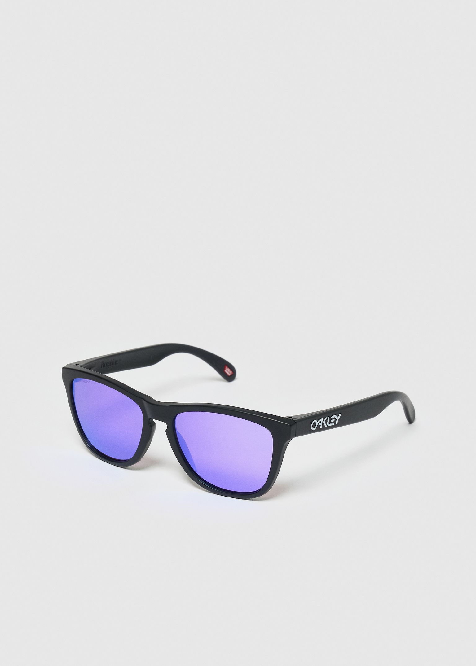 Frogskins Matte Black / Prizm Violet Sunglasses image