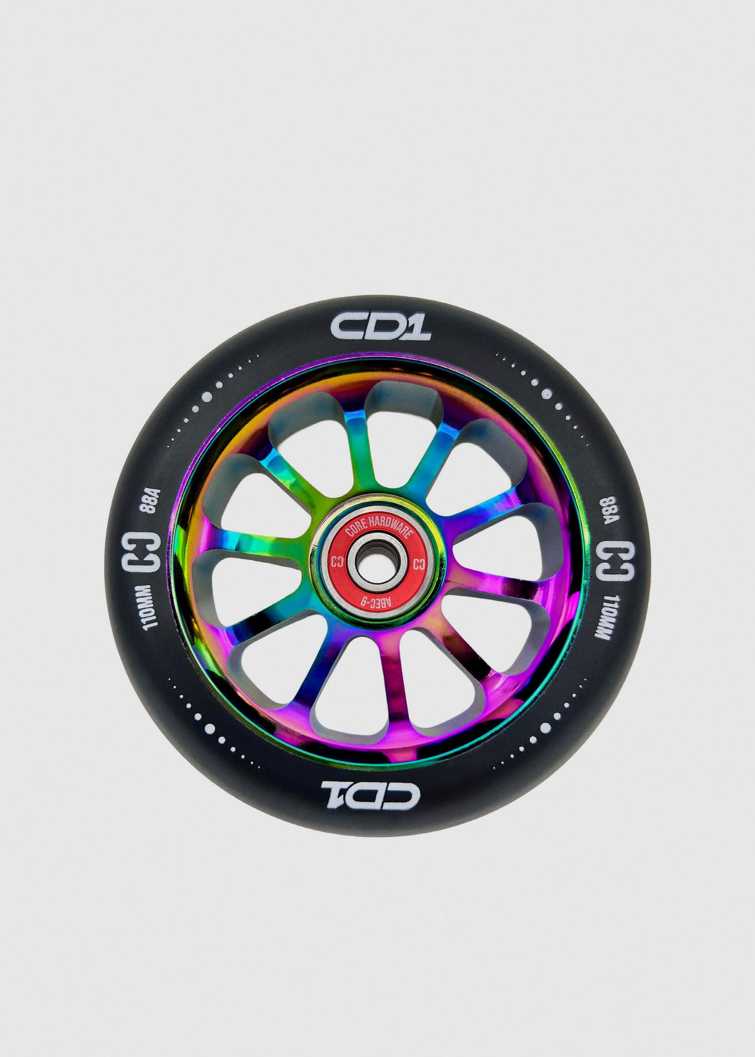 CD1 Spoked Stunt Scooter Wheel 110mm image