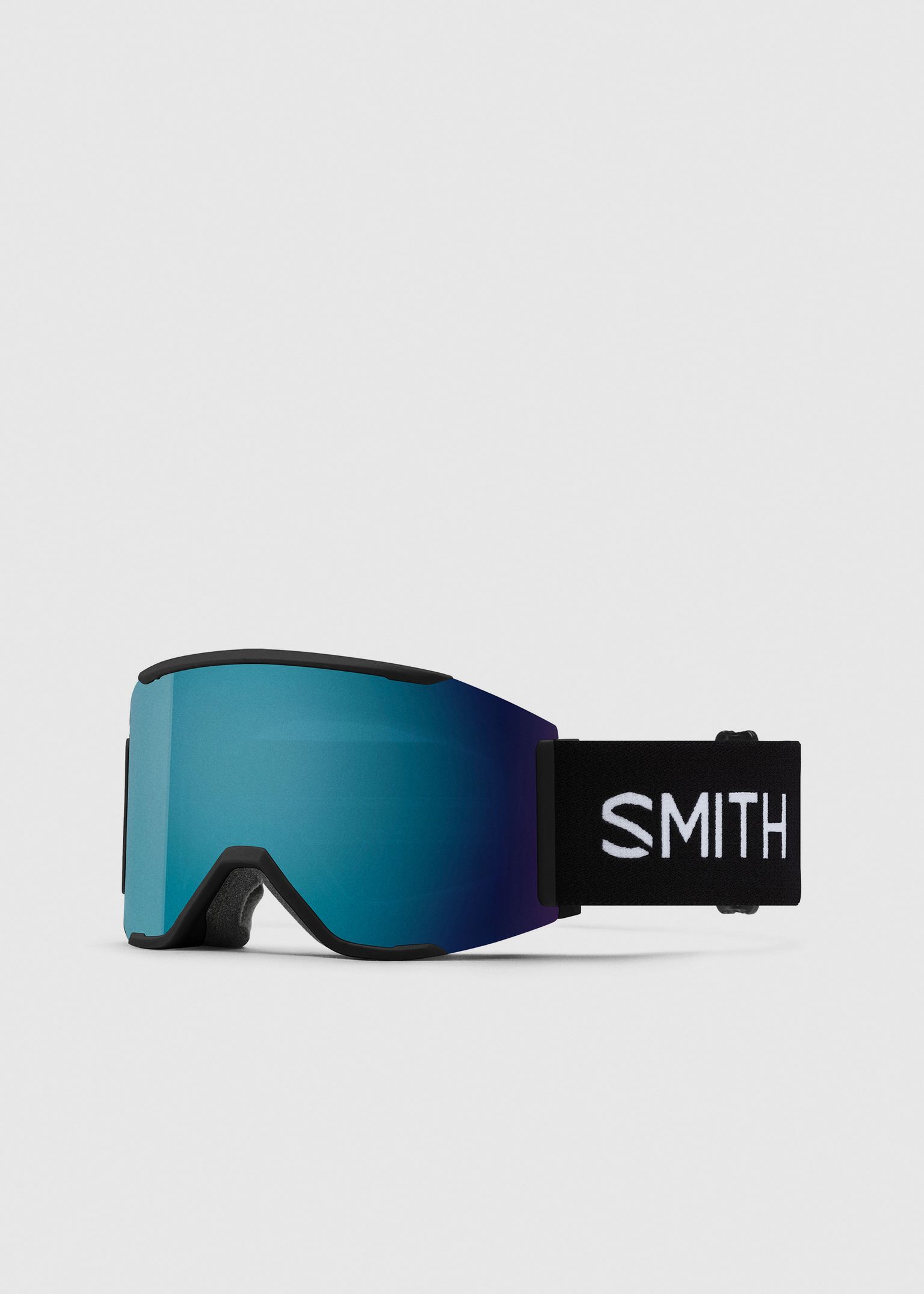 Squad MAG Black / ChromaPop Sun Blue Mirror Goggles image