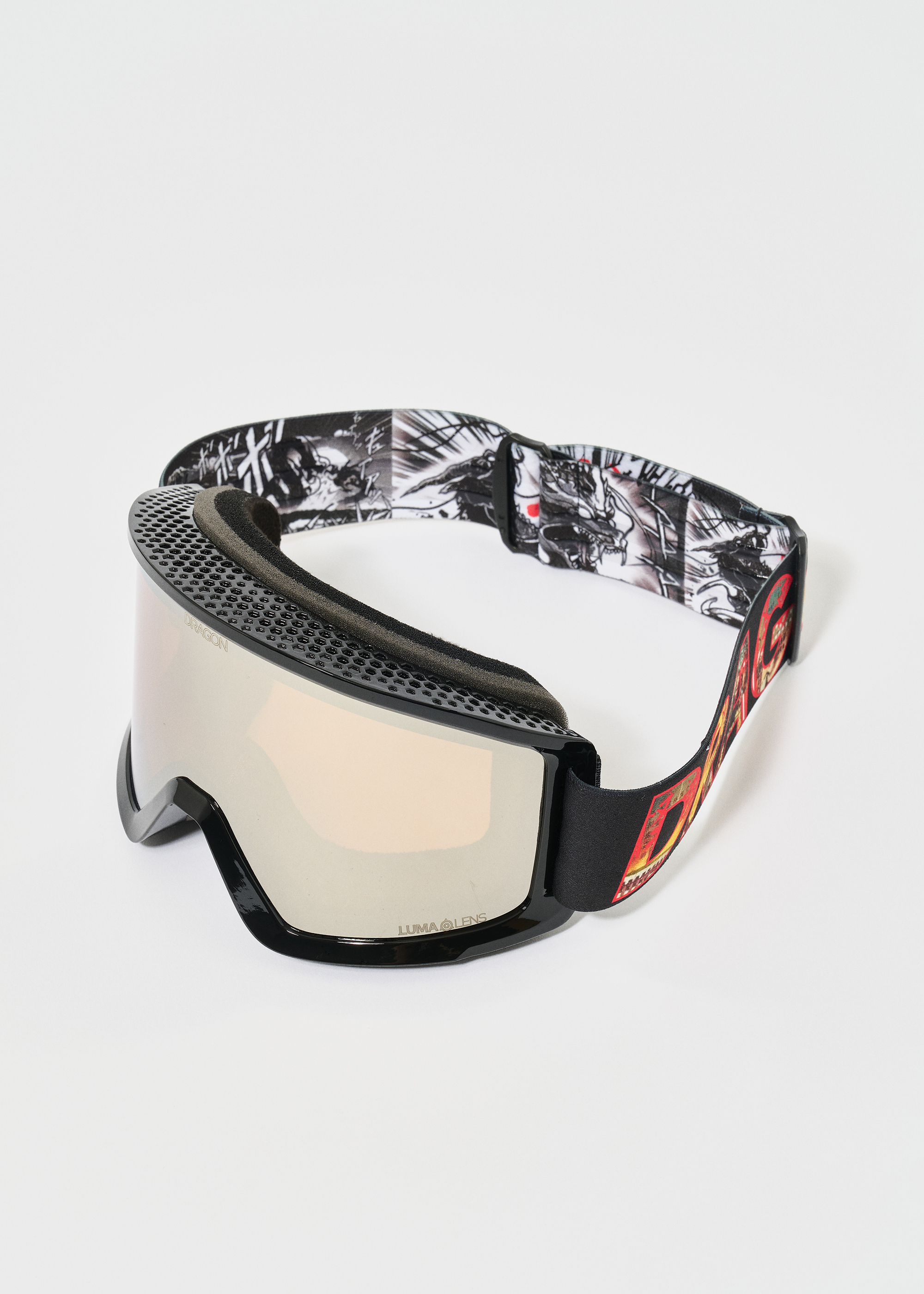 【美品】【即出荷可能】DRAGON DX3 LUMALENS Dragon DX3 Plus Klash / Lumalens Silver Ionized Goggles