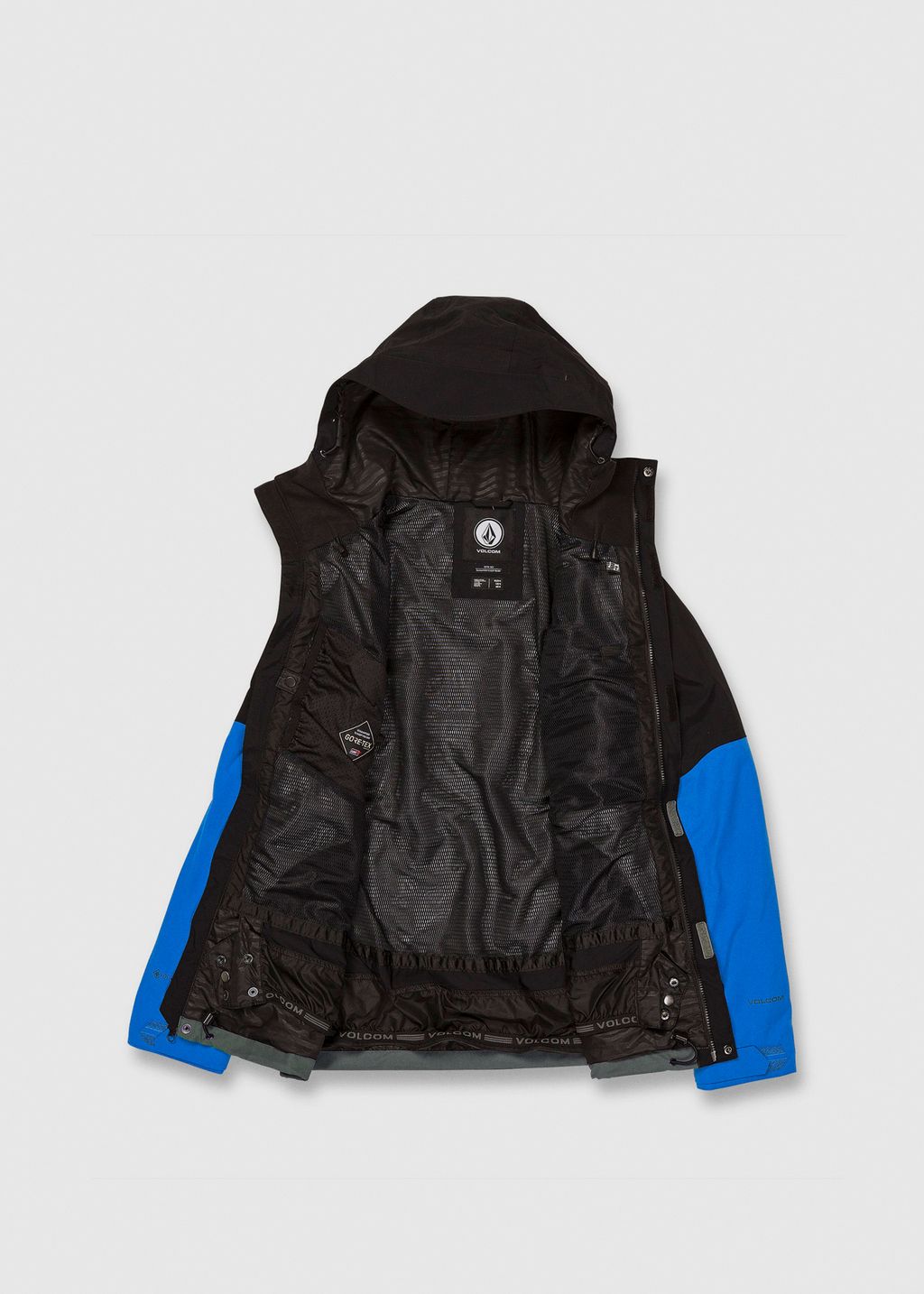 Mens L Gore-Tex Jacket - Black | Volcom Japan