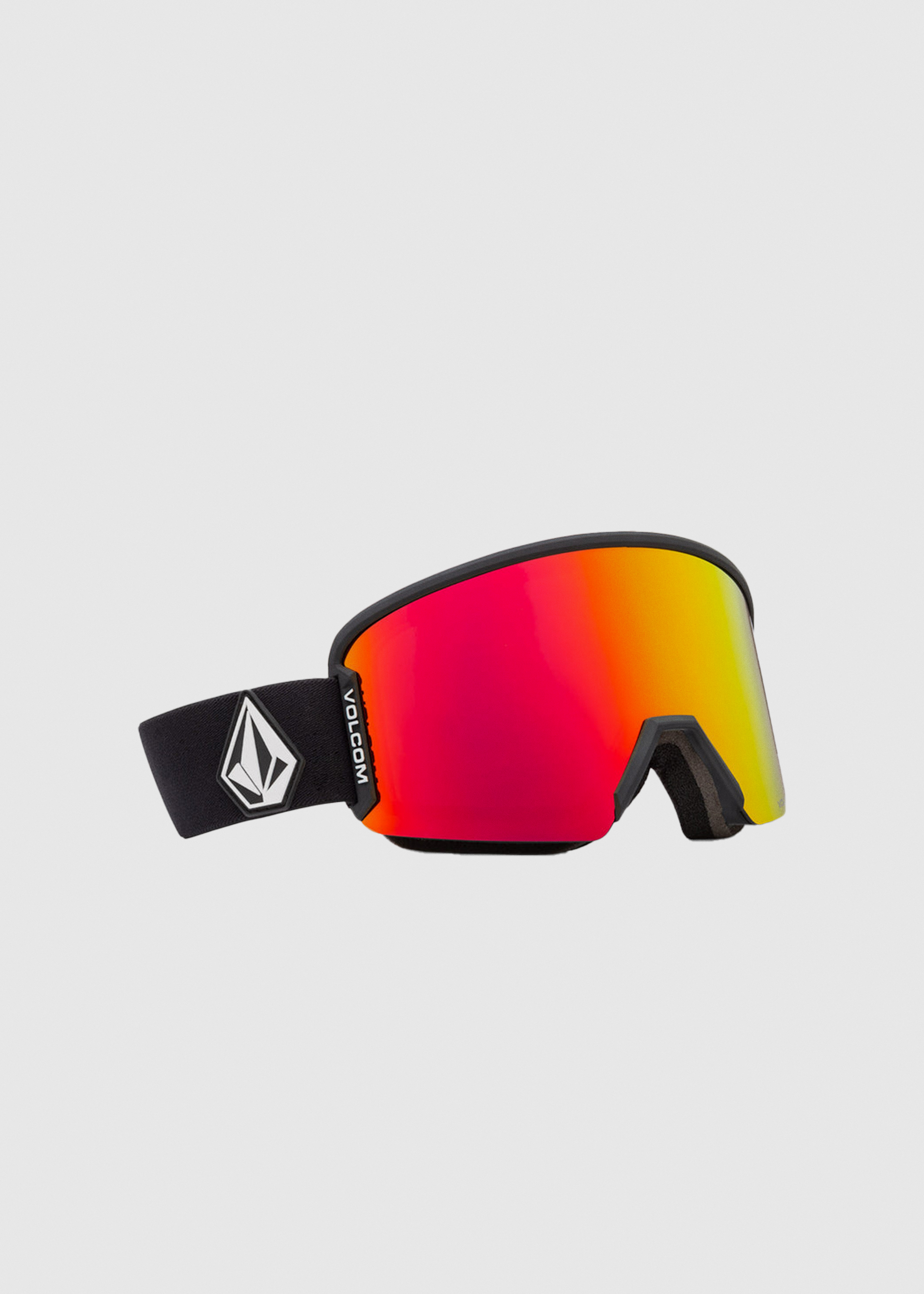 Volcom Garden 2 Matte Black / Red Chrome Goggles