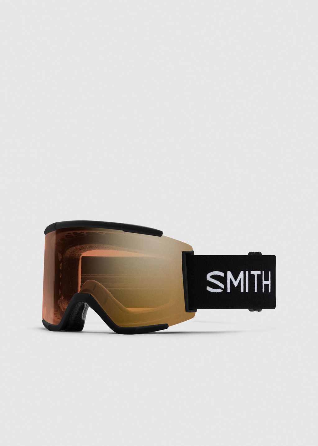 Smith Squad XL Black / ChromaPop Pro Photochromic Gold Mirror Goggles