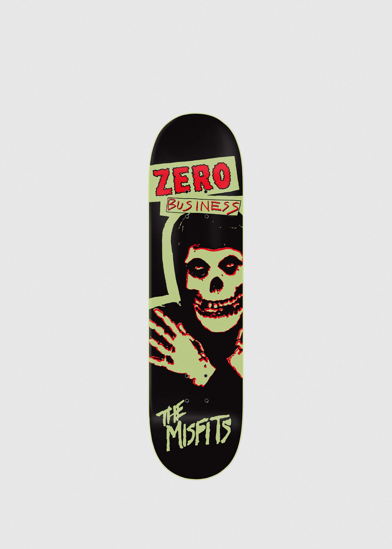 Misfits Zero Business GITD 8.5" Skateboard Deck image