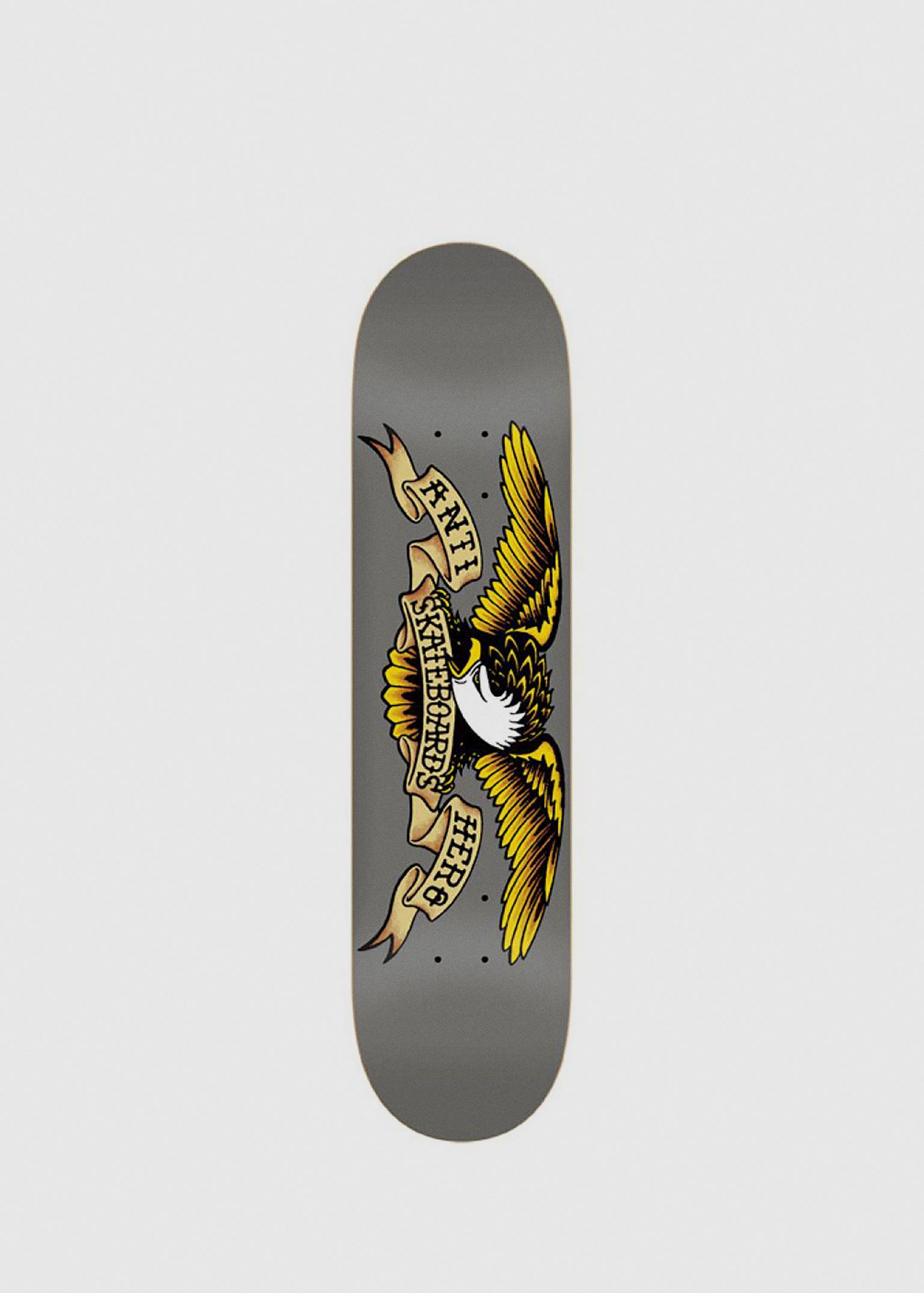 Classic Eagle Larger Grey 8.25" Skateboard Deck image