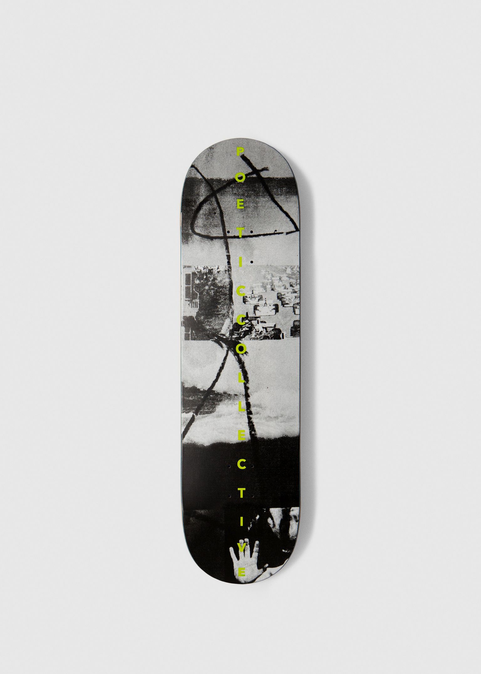 Formula 1 Scan 8.5" Skateboard Deck image