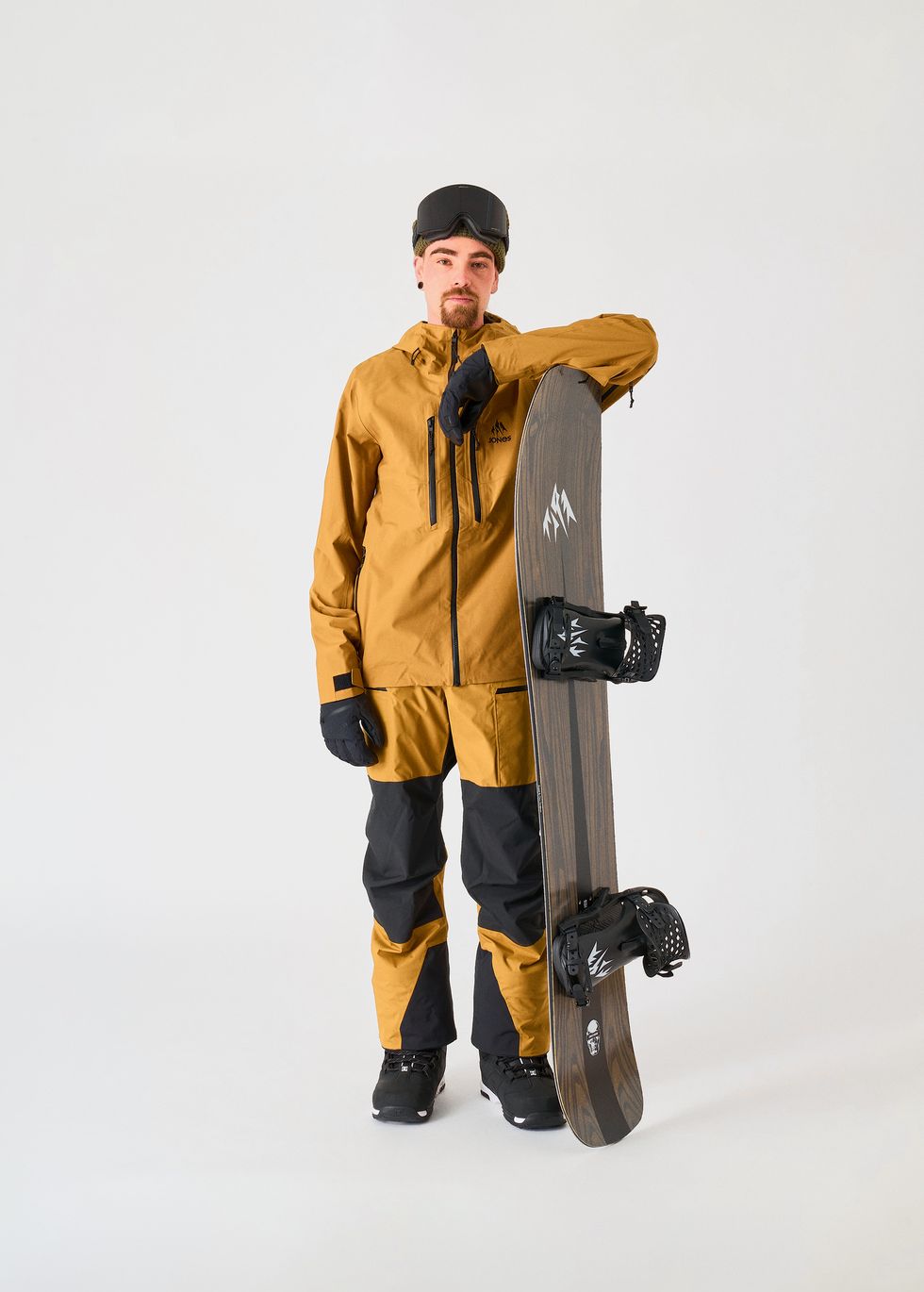スノーボード JONES SHRALPINIST STRETCH Men's Shralpinist Stretch Recycled Bibs | Jones Snowboards 公式