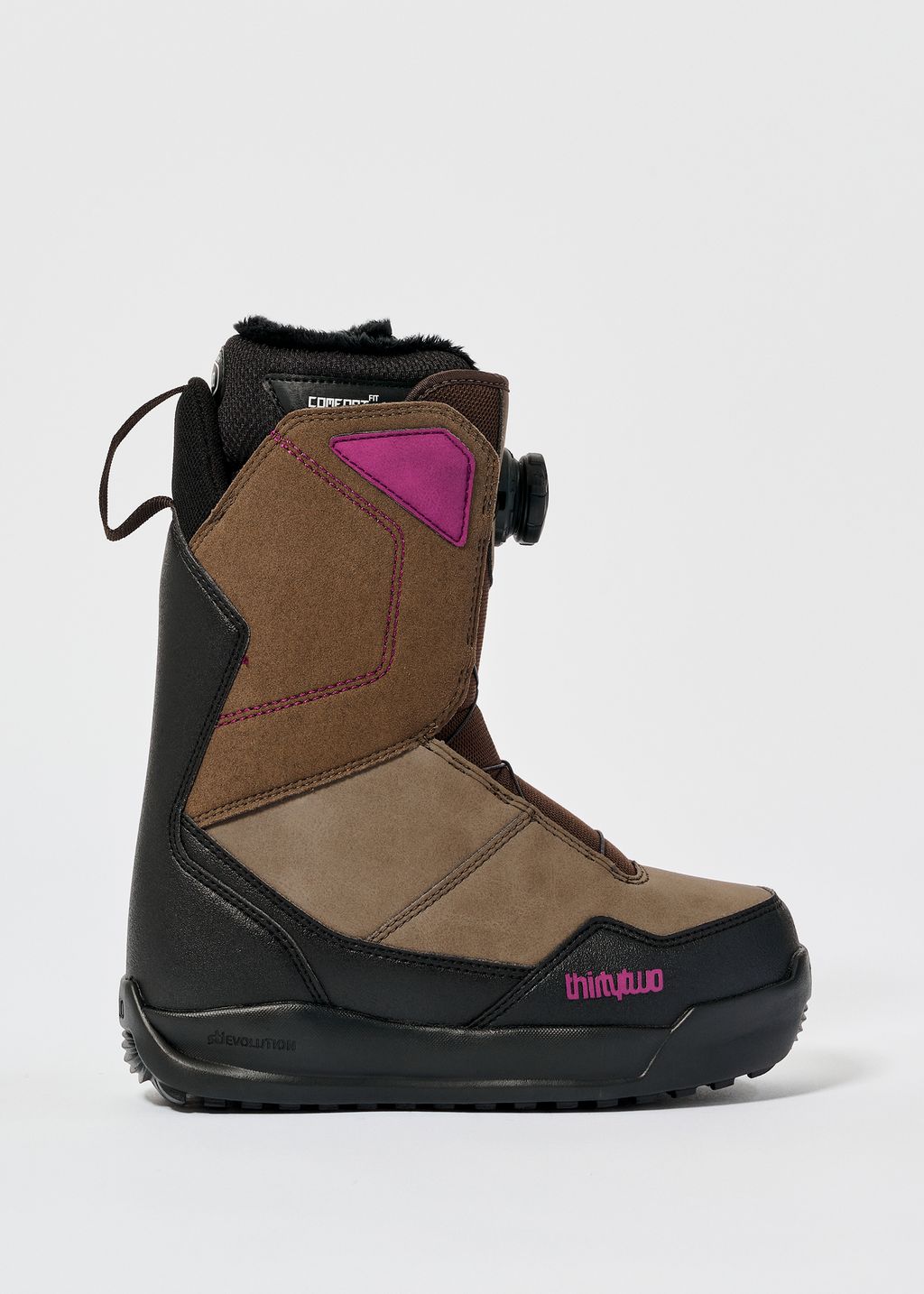 thirtytwo 2017 2018 shifty boa snowboard boots Black/Grey / 7.5 designed for cloud thirtytwo Shifty Boa Snowboard Boots