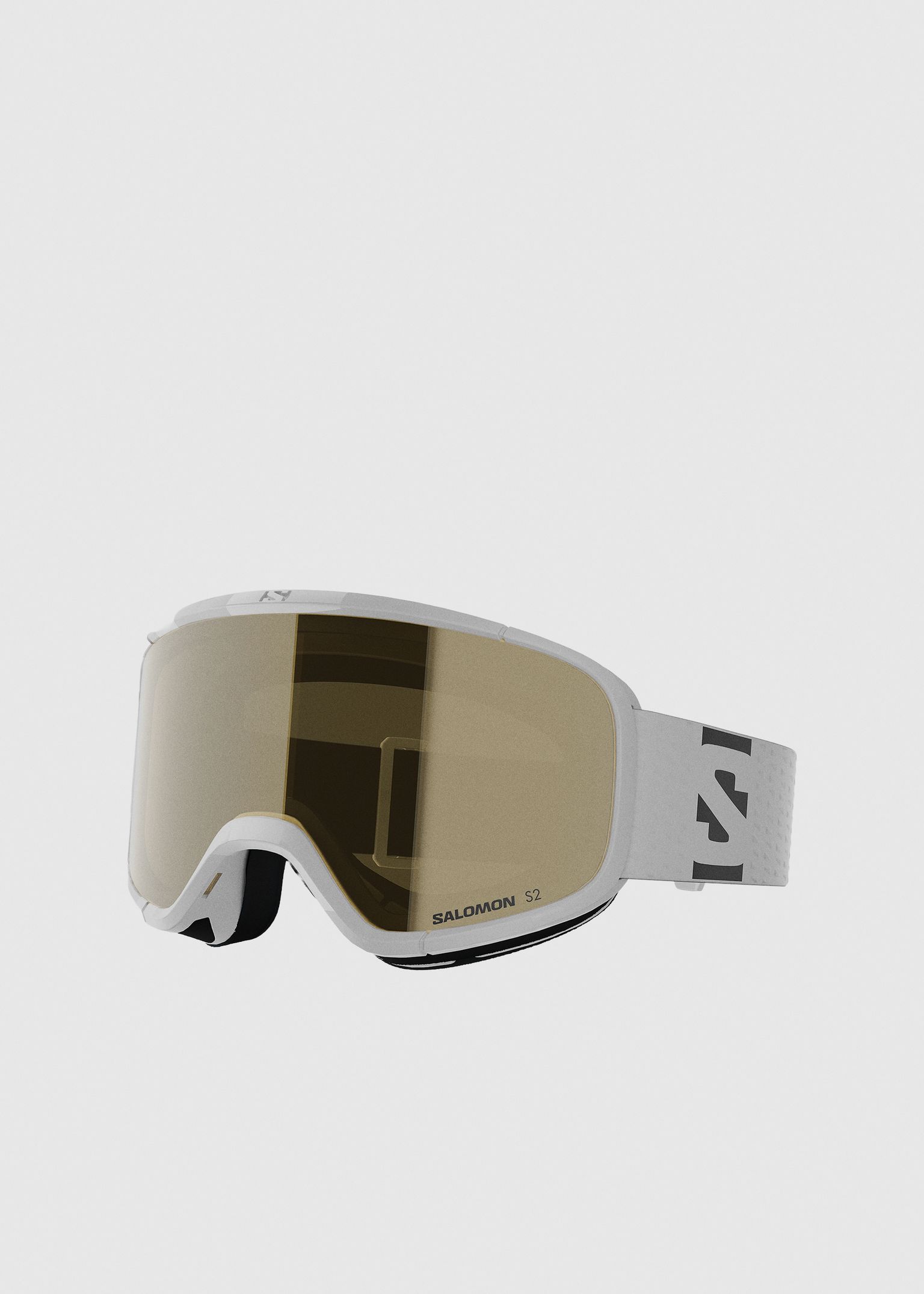 Lumi Access White / Flash Gold Goggles image