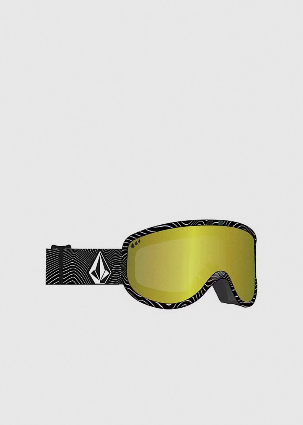 Volcom Garden 2 ゴーグルOP ART / GOLD CHROME Volcom Footprints Op Art / Gold Chrome Goggles