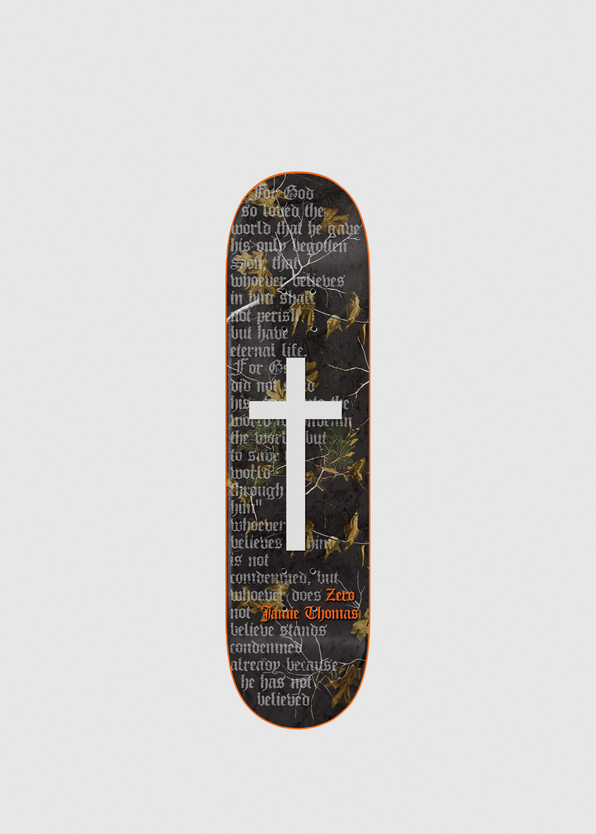 kazu　PALMER 144㎝　Drake 美品　即日発送可能 Zero Skateboards Zero X Realtree Thomas Cross 8.25' Skateboard Deck