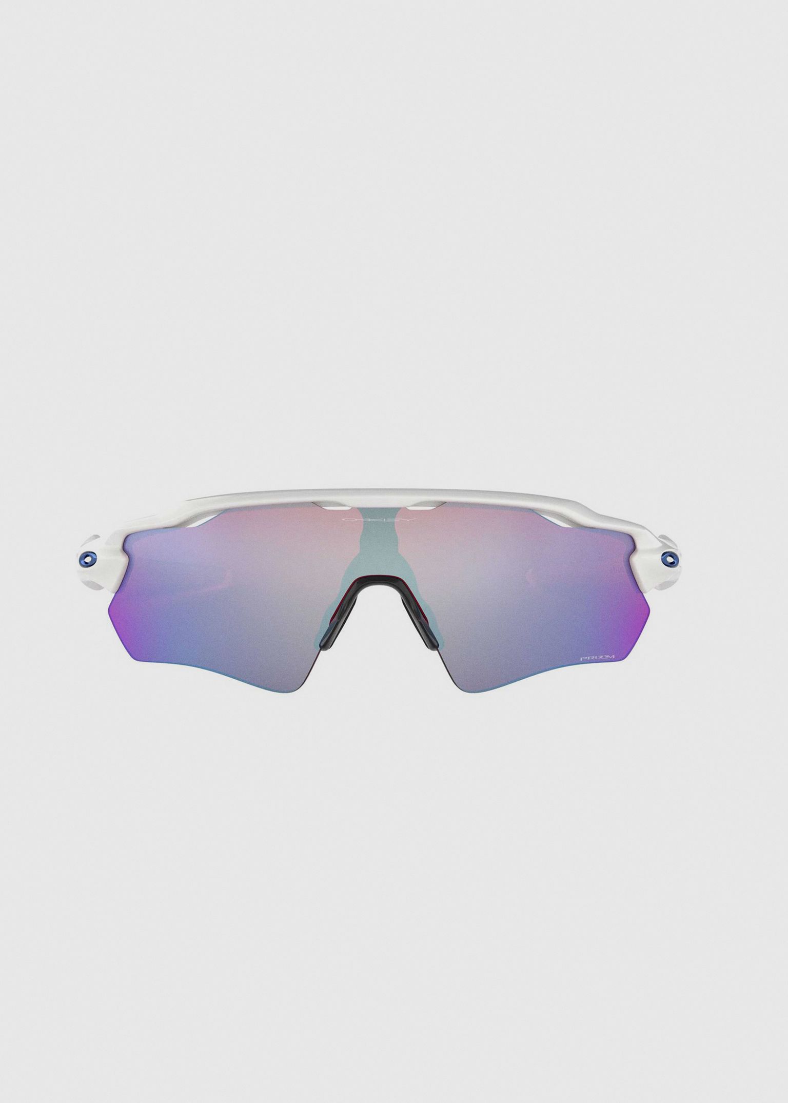 Radar EV Path Polished White / Prizm Snow Sapphire Sunglasses image