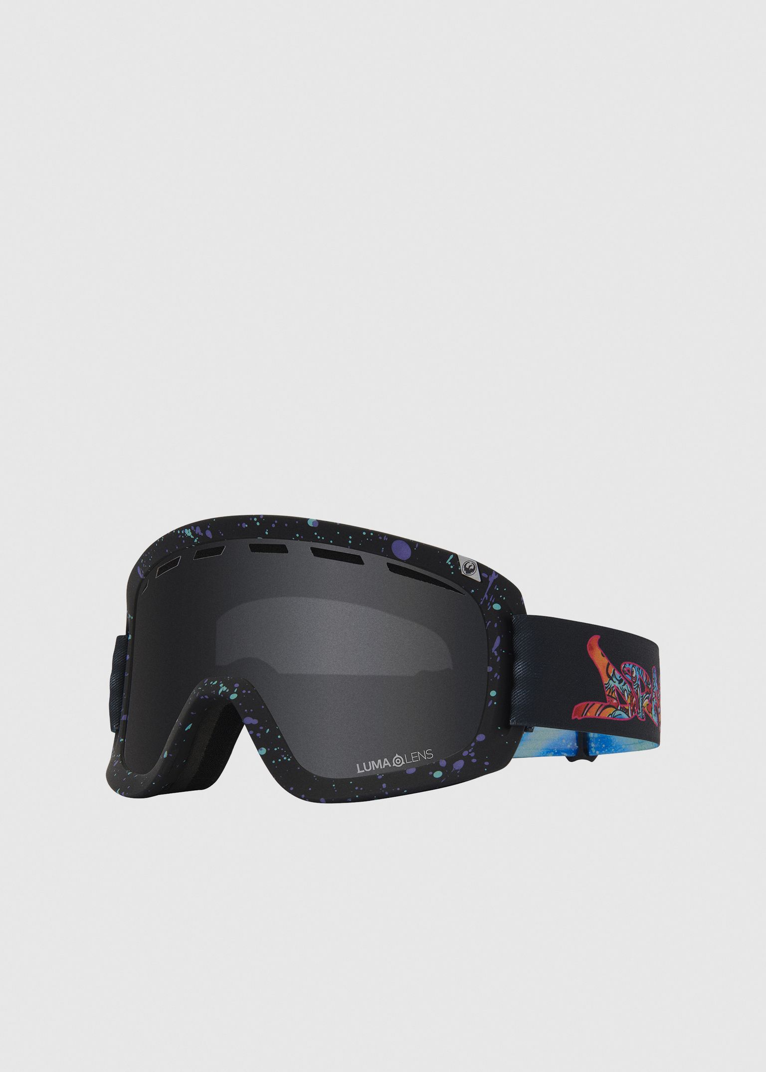 D1 Rattle Can / Lumalens Dark Smoke Goggles image