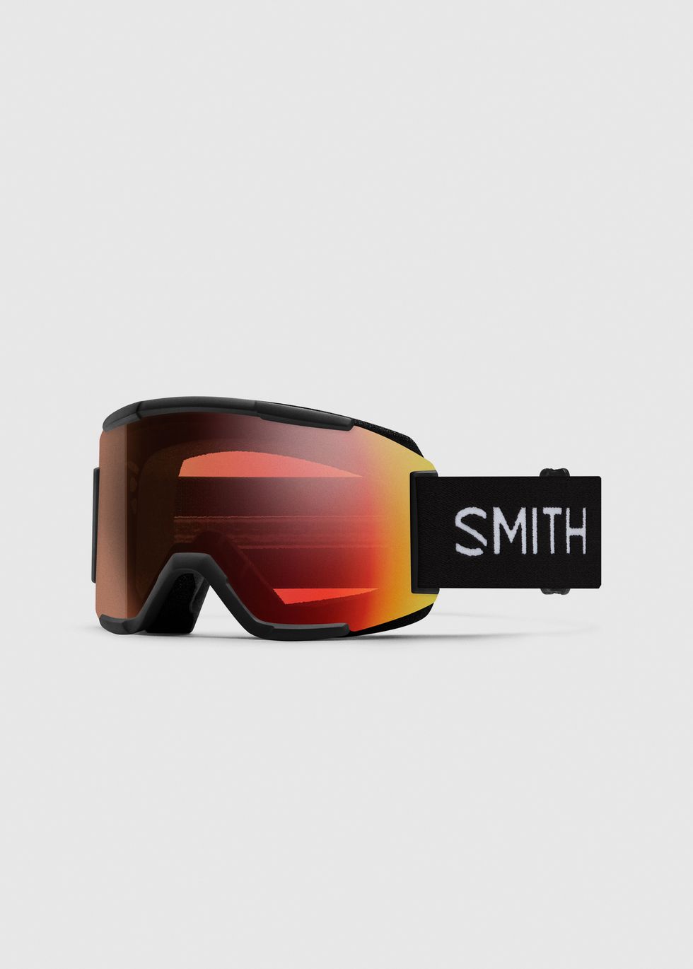 スキー・スノーボードアクセサリー SMITH Squad Black Pro Phot Red MIrror スキー・スノーボードアクセサリー SMITH Squad Black Pro Phot Red