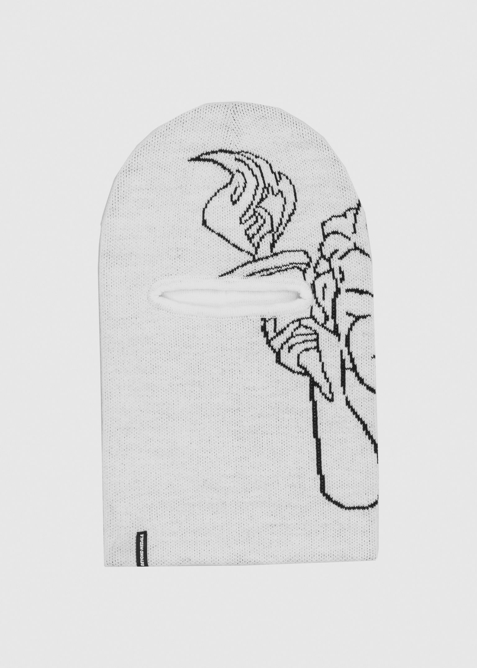 Jacquard Knit Angel Balaclava image