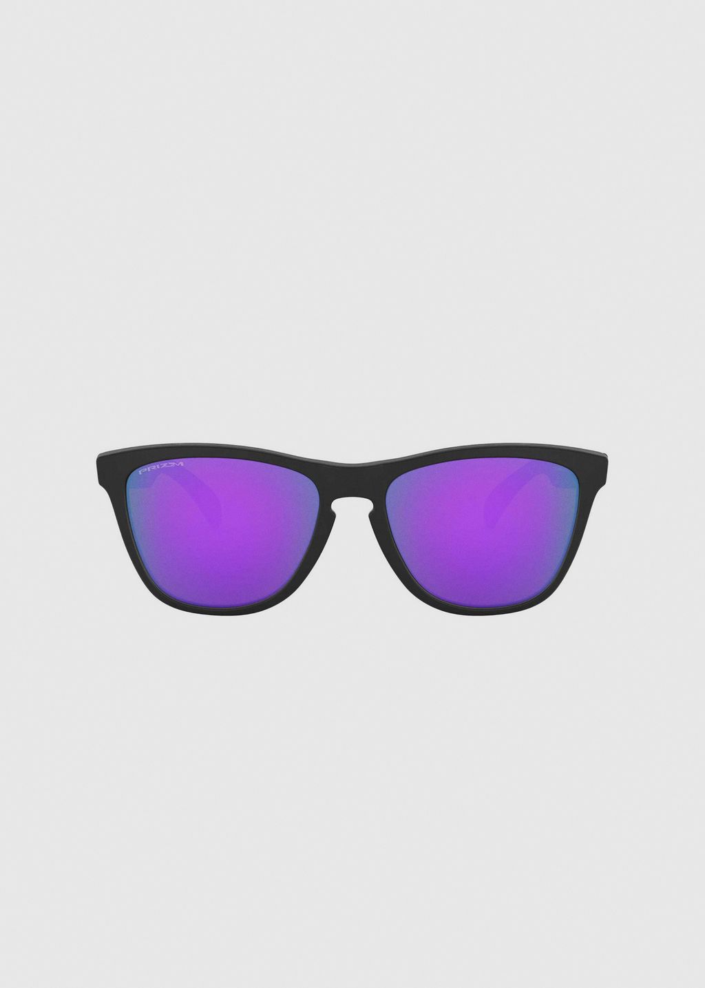 Oakley Frogskins Matte Black / Prizm Violet Sunglasses