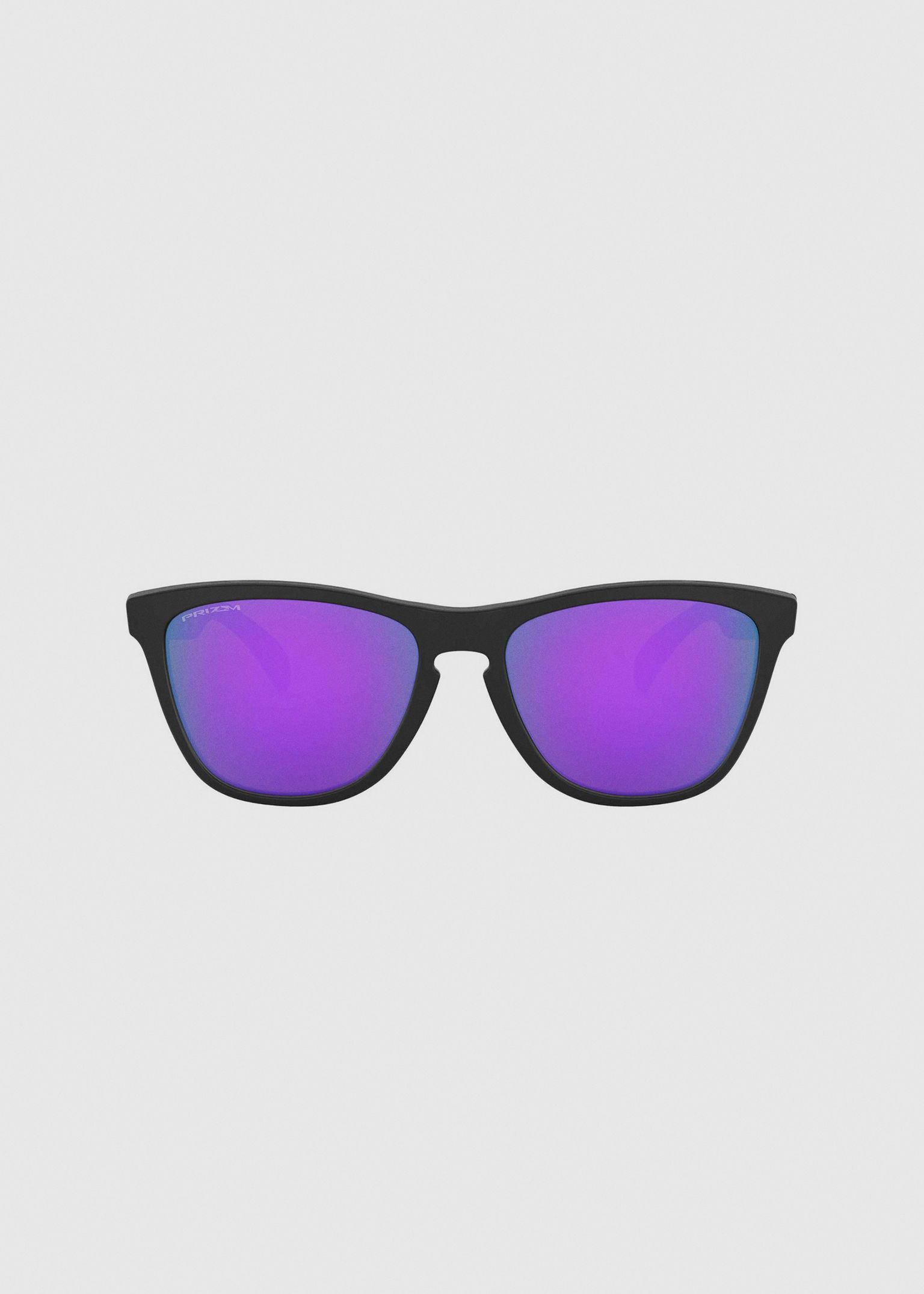 Frogskins Matte Black / Prizm Violet Sunglasses image
