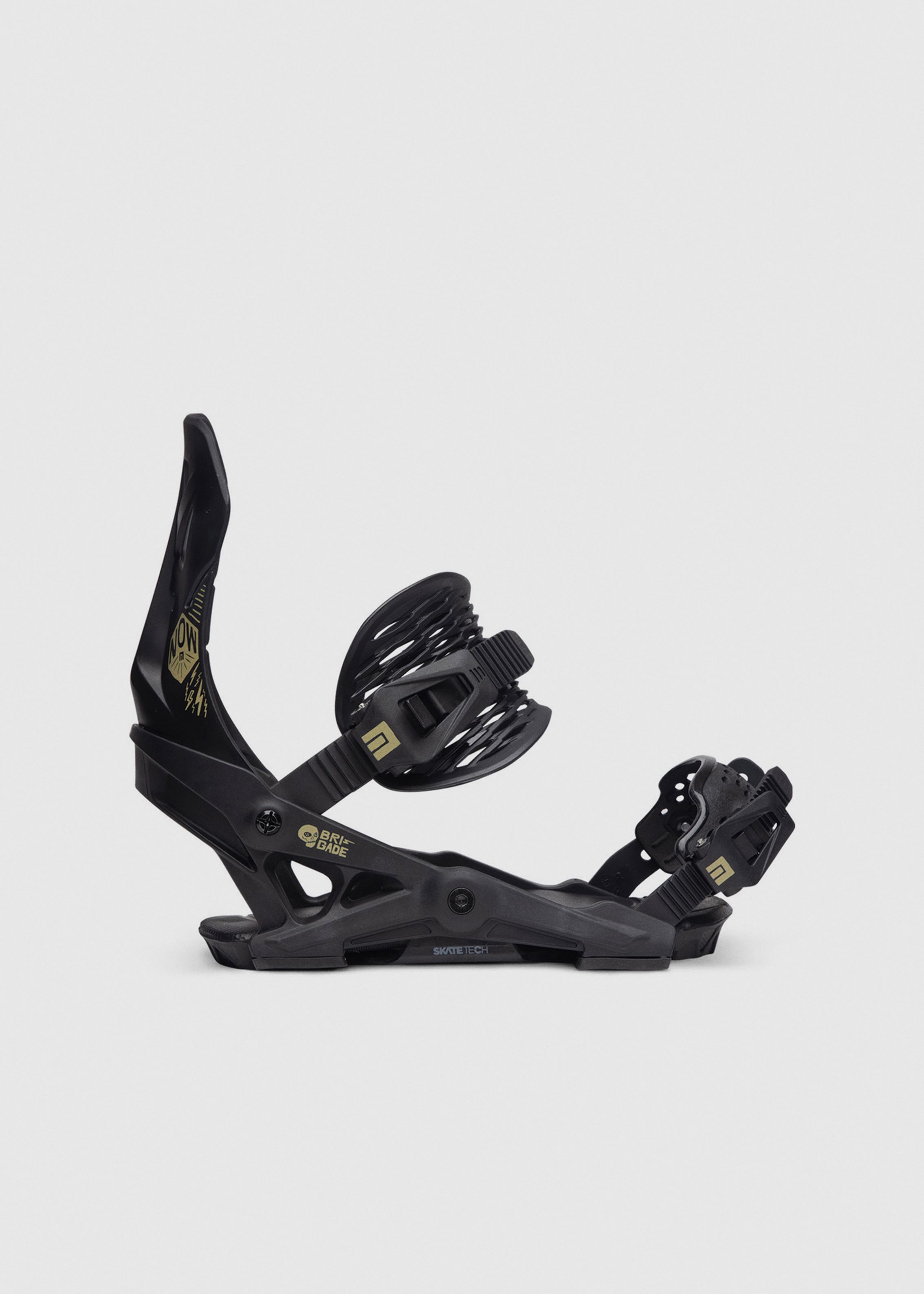 NOW BINDINGS BRIGADE M ナウ ブリゲード NOW Brigade Bindings Review | Snowboarding Profiles